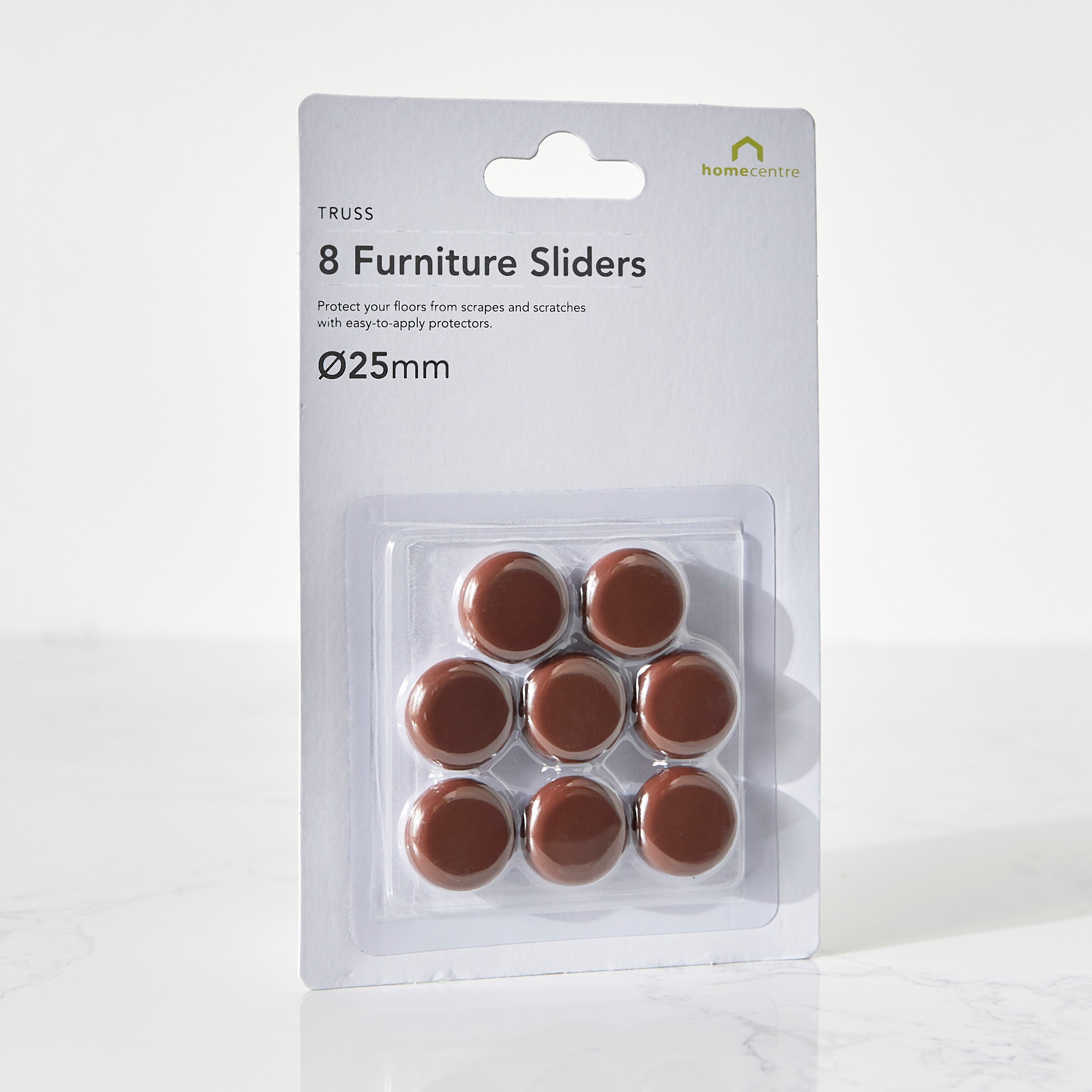 Truss 8-Piece Furniture Slider Set - 25 mm-household-walldecorandmirrors-wallaccessories-image-1