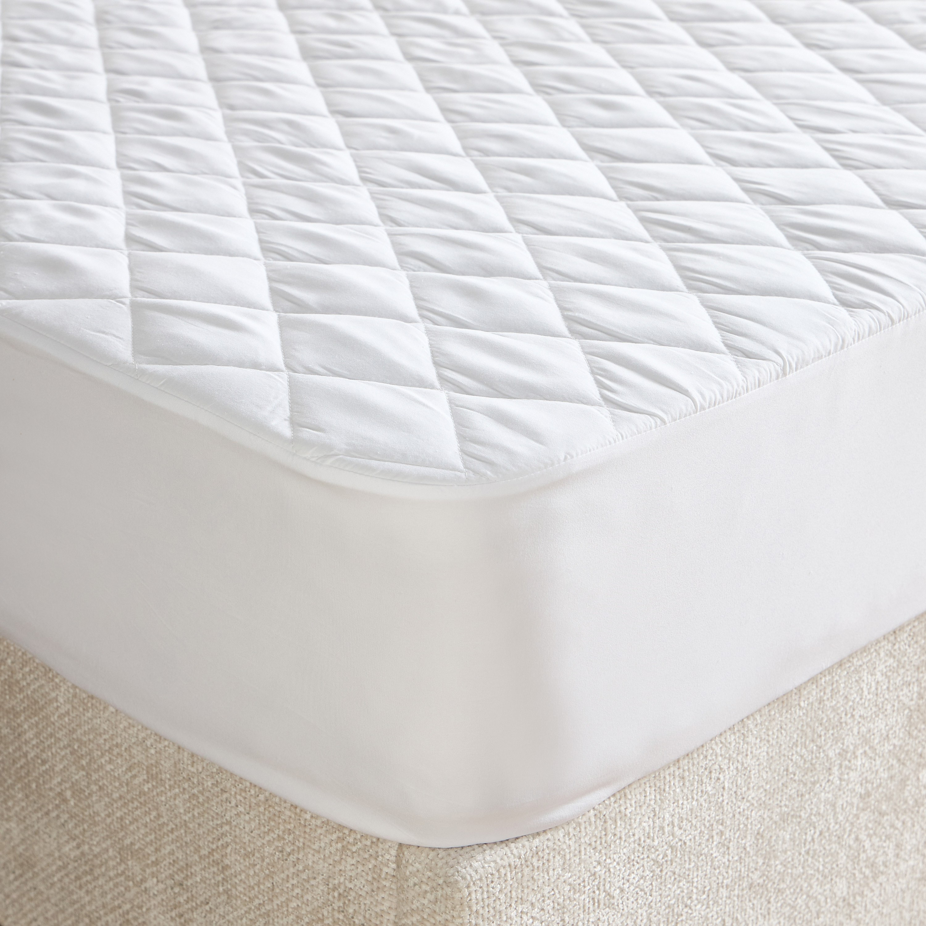 Micro Fibre Full Mattress Protector - 120x200 cms-household-bedding-mattresstoppersandprotectors-mattressprotectors-image-1