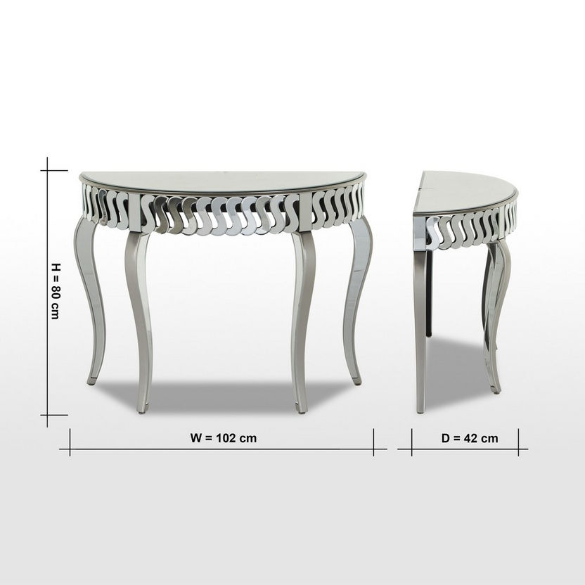 Shop Ellora Console Table with Mirror | Home Centre UAE