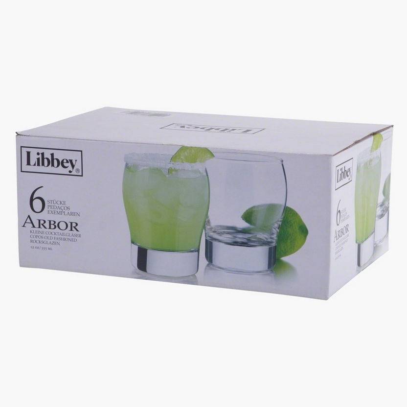 Shop Libbey Arbor DOF Glass - Set of 6 Online | Home Centre Bahrain