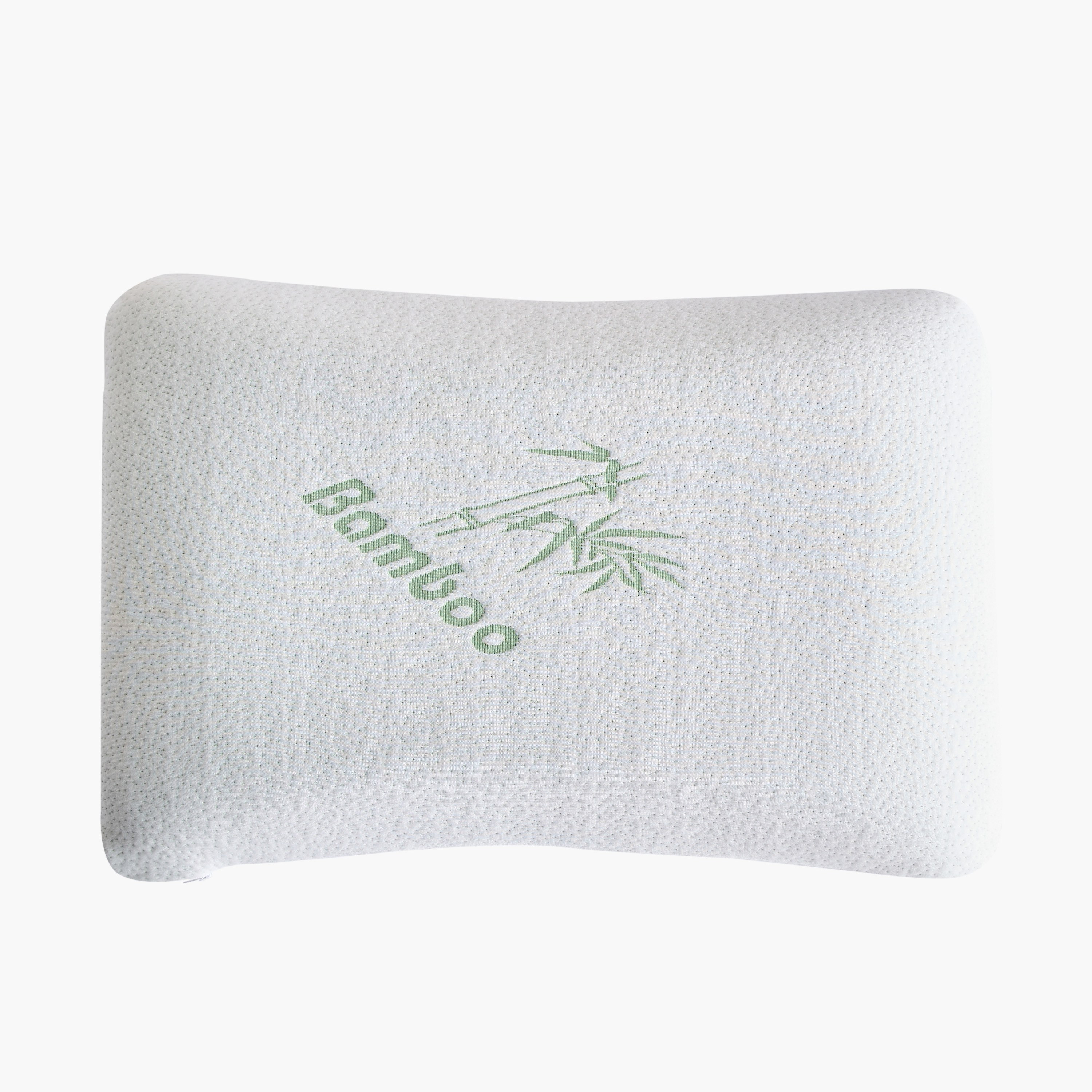 Bamboo Charcoal Firm Memory Foam 1-Piece Pillow - 45x70 cm-household-bedding-pillows-image-6