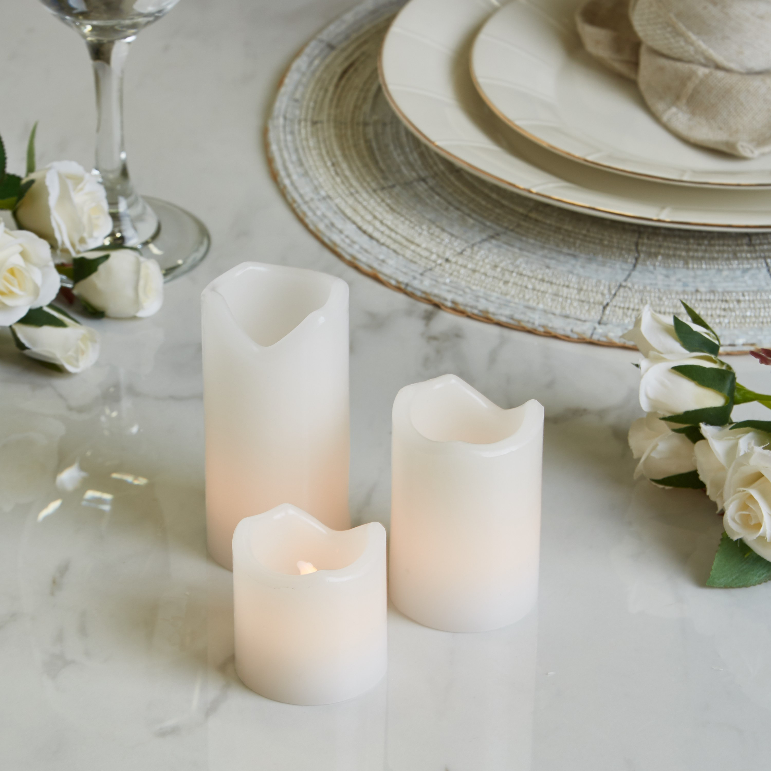 Marribel 3-Piece LED Flameless Candles Gift Set-household-giftingaccessories-giftings-image-2