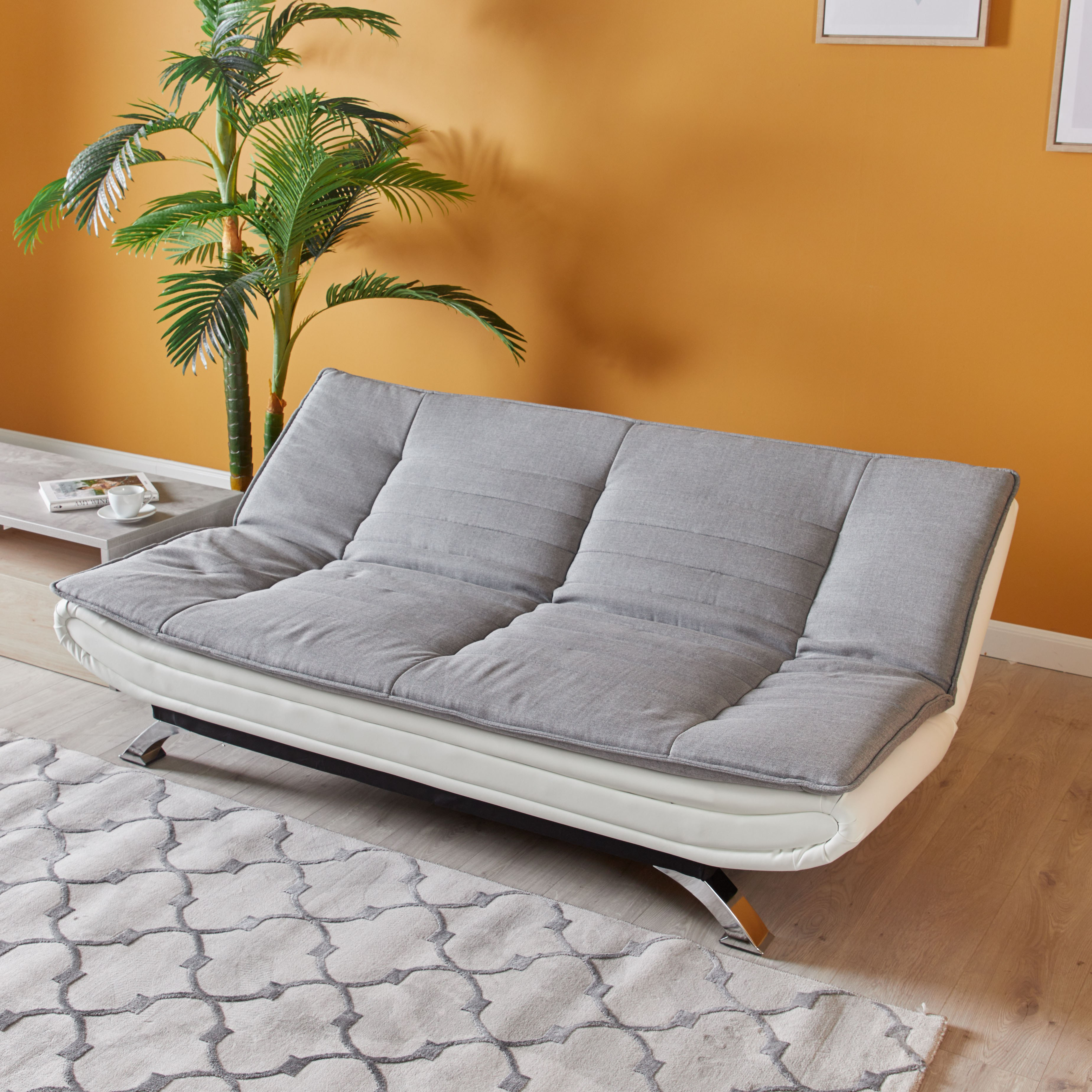 Shop Faith 3Seater Fabric Sofa Bed Online Home centre UAE