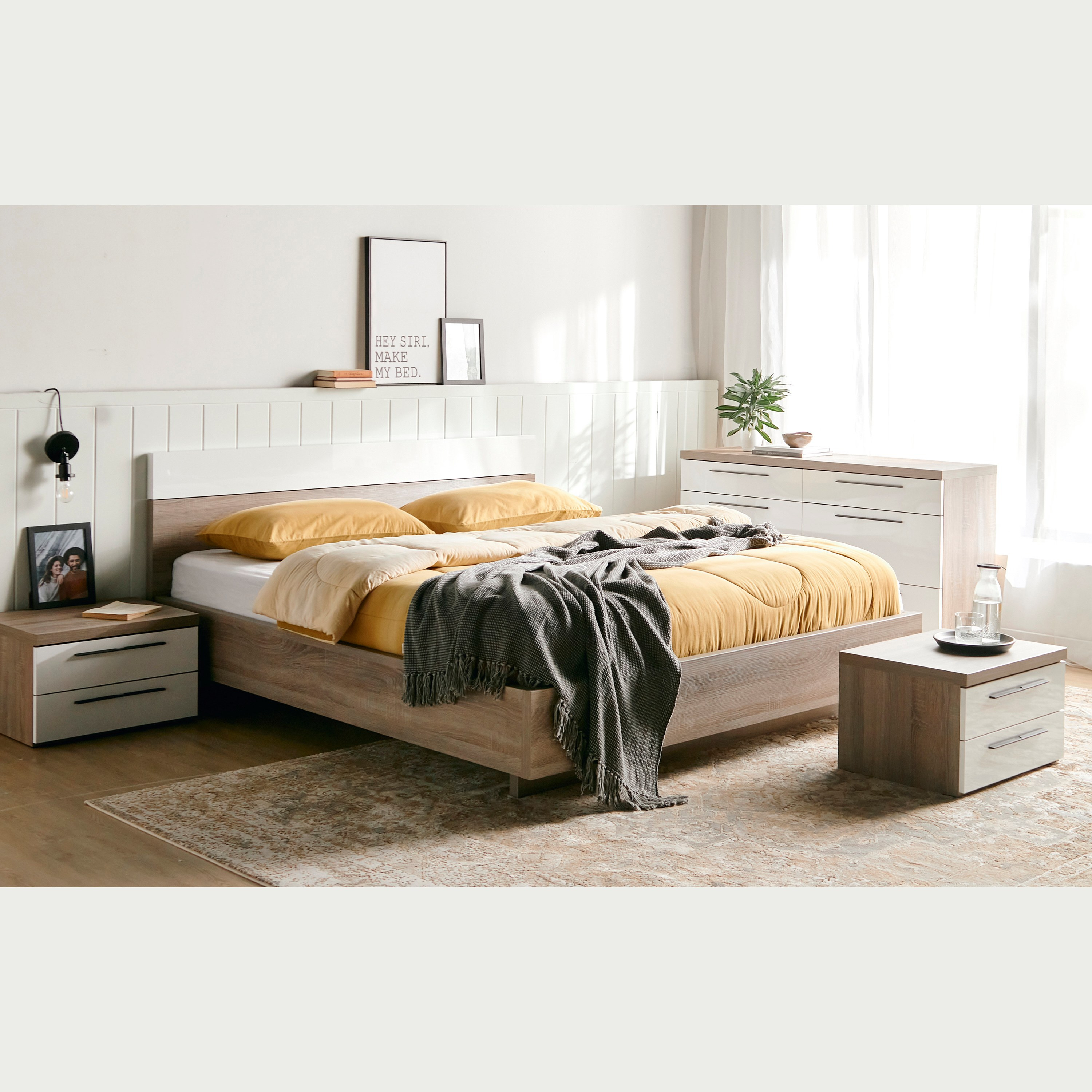 Home centre deals king size bed