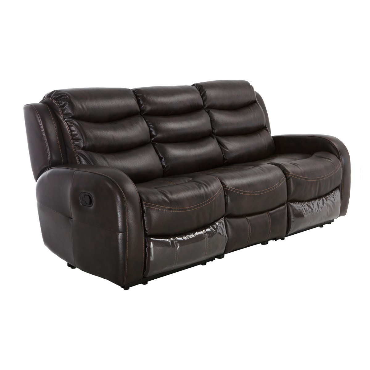 3 seater leather store sofa recliner