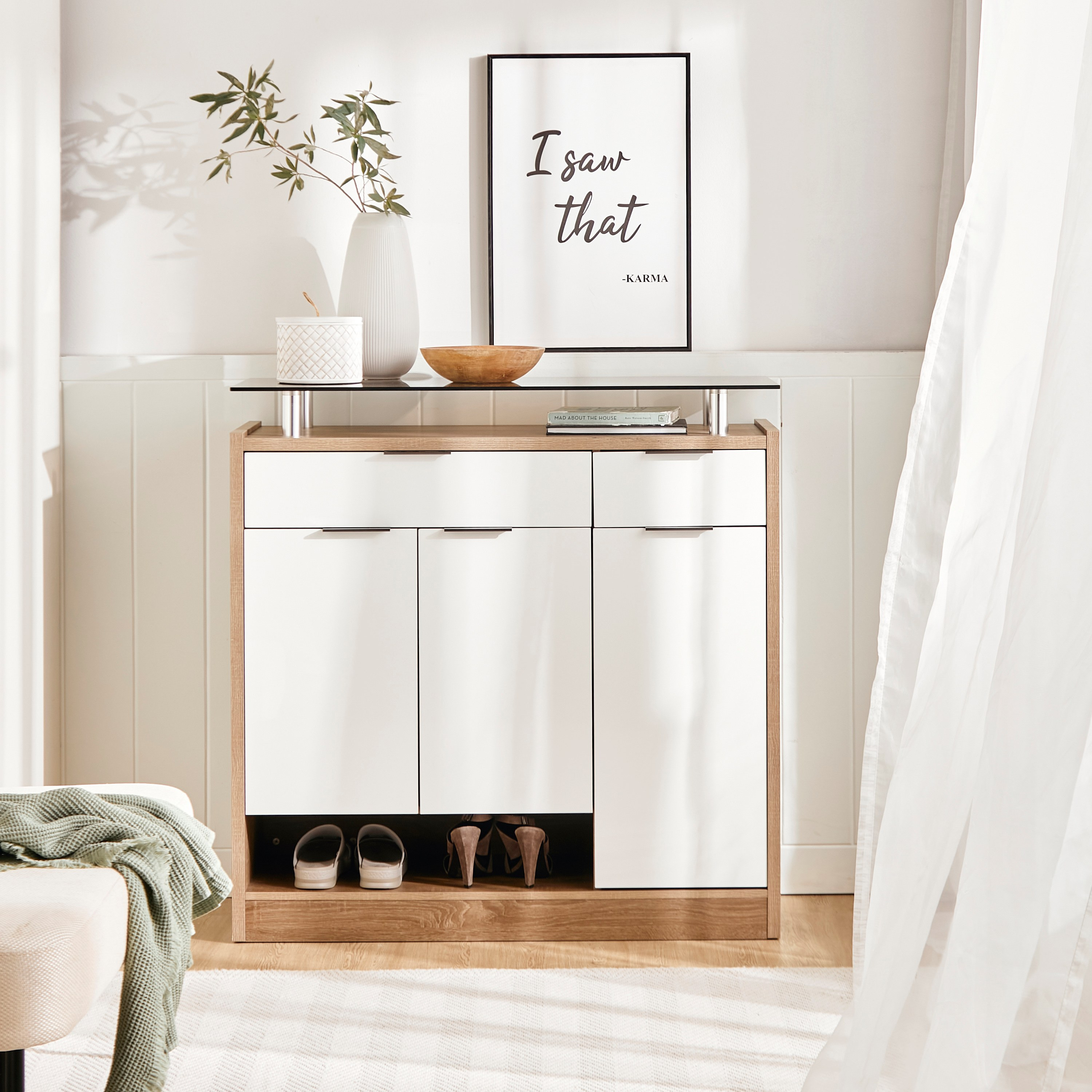 Shop Dublin 22Pair Shoe Online Home centre UAE