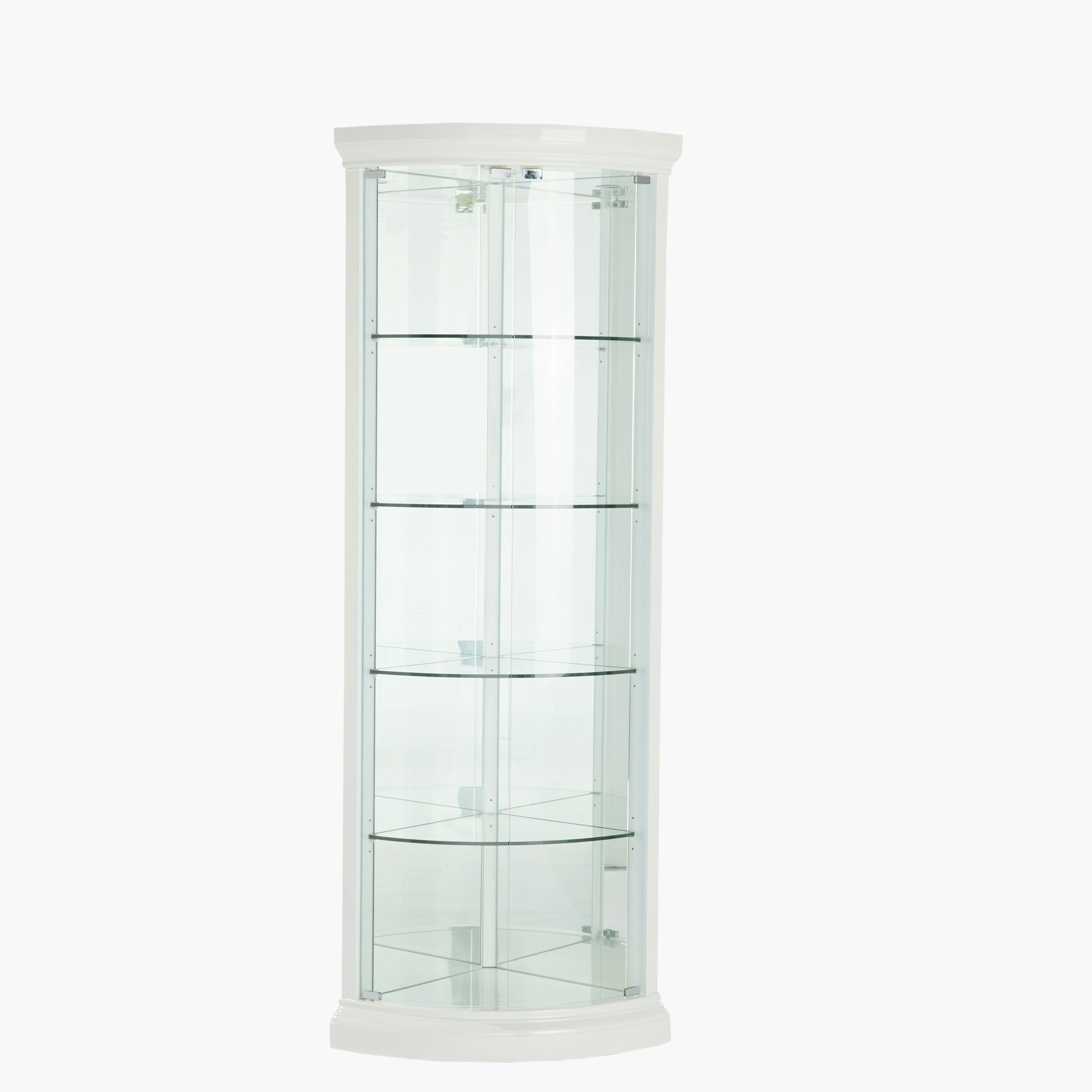 Modern corner on sale curio cabinet