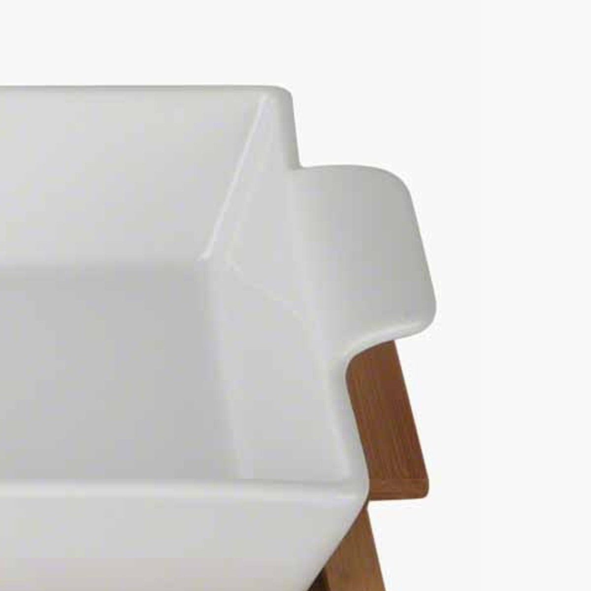 صحن تقديم وخبز بورسلان قطعتين - ناتوريل-household-kitchen-bakeware-bakingdishes-image-2