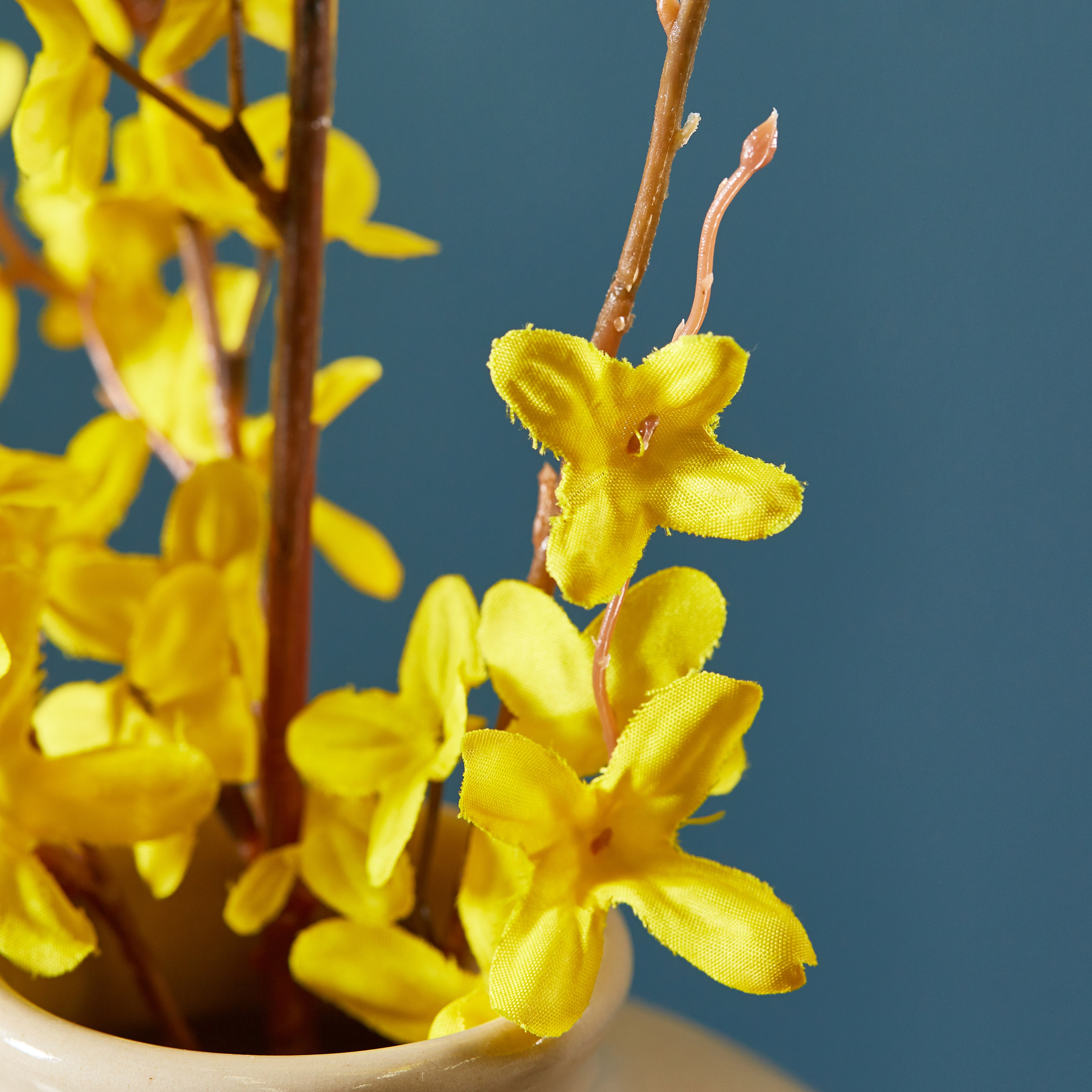 Forsythia Spray Artificial Flowers - 91 cms-household-gardenandoutdoor-artificialflowersandplants-stems-image-3