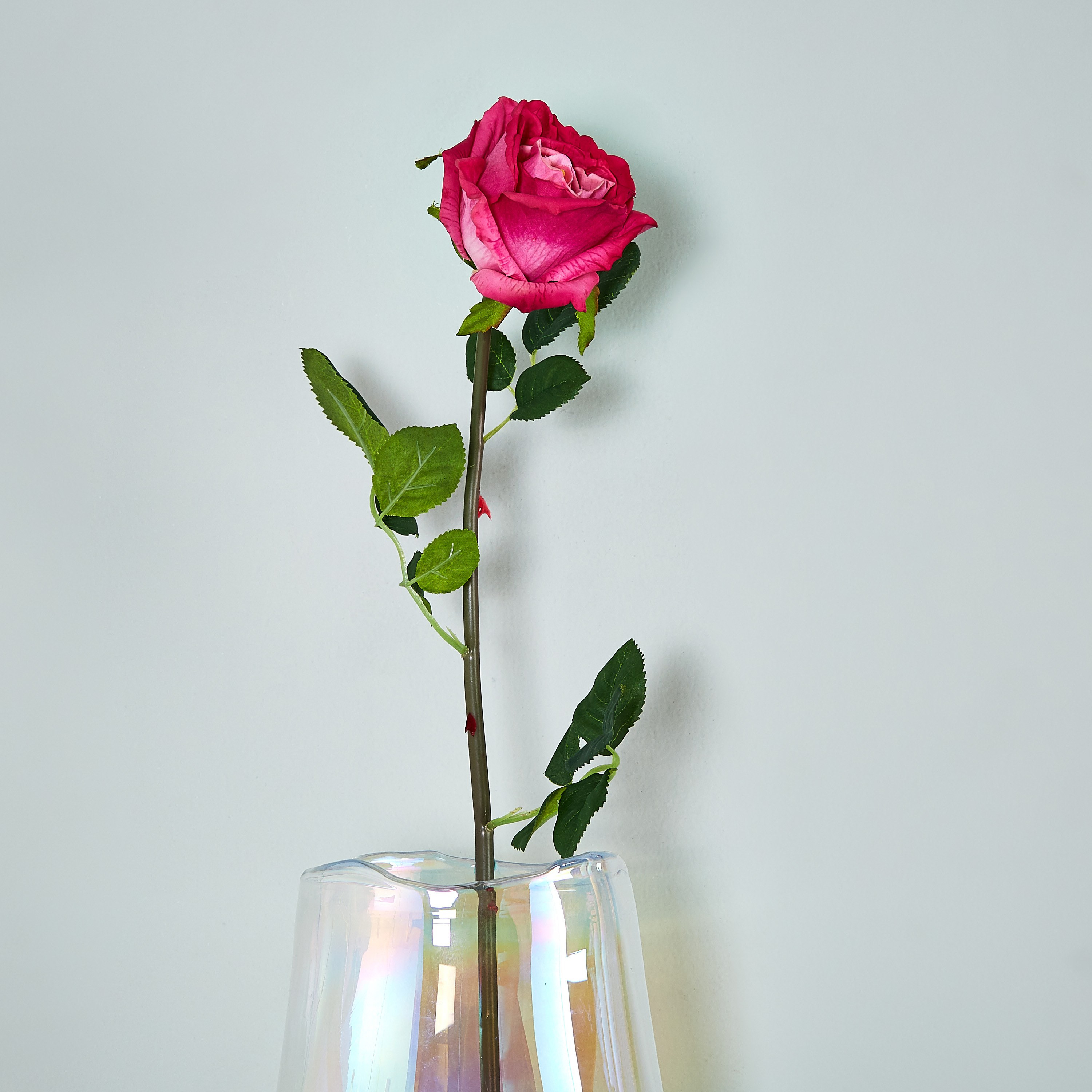 Real Touch Rose Stem - 71 cm-household-gardenandoutdoor-artificialflowersandplants-flowers-image-1
