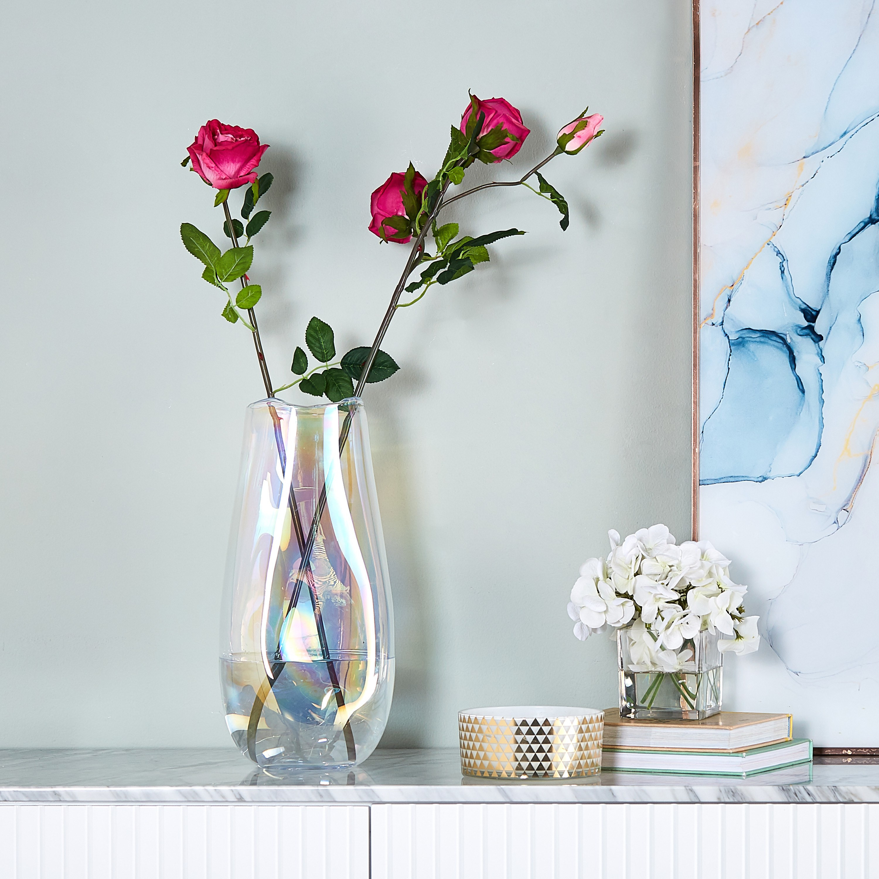 Real Touch Rose Stem - 71 cm-household-gardenandoutdoor-artificialflowersandplants-flowers-image-3