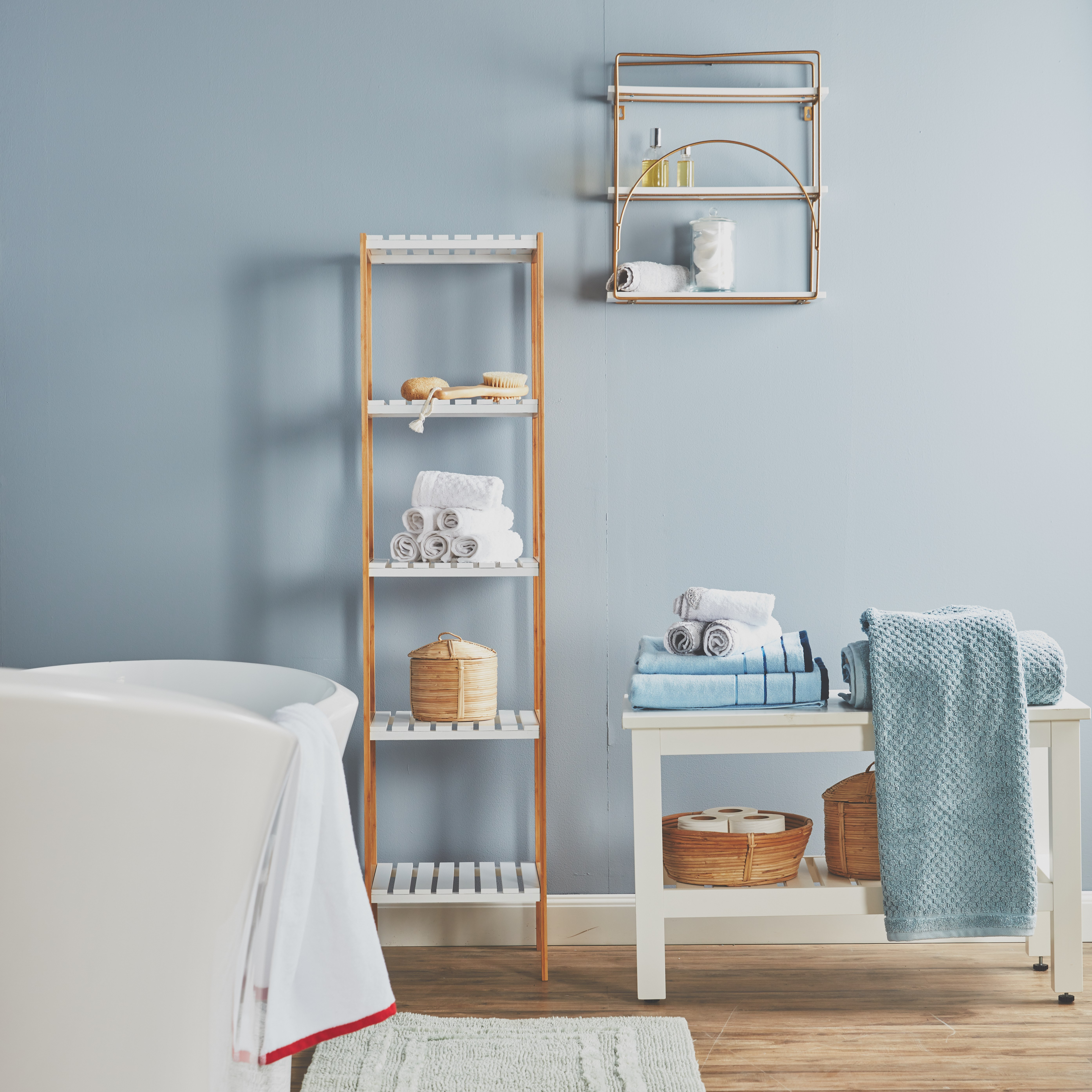 Brookline 5-Tier Bathroom Storage Shelf-household-bathandlaundry-bathroomorganizing-bathroomracksandtrolleys-image-4