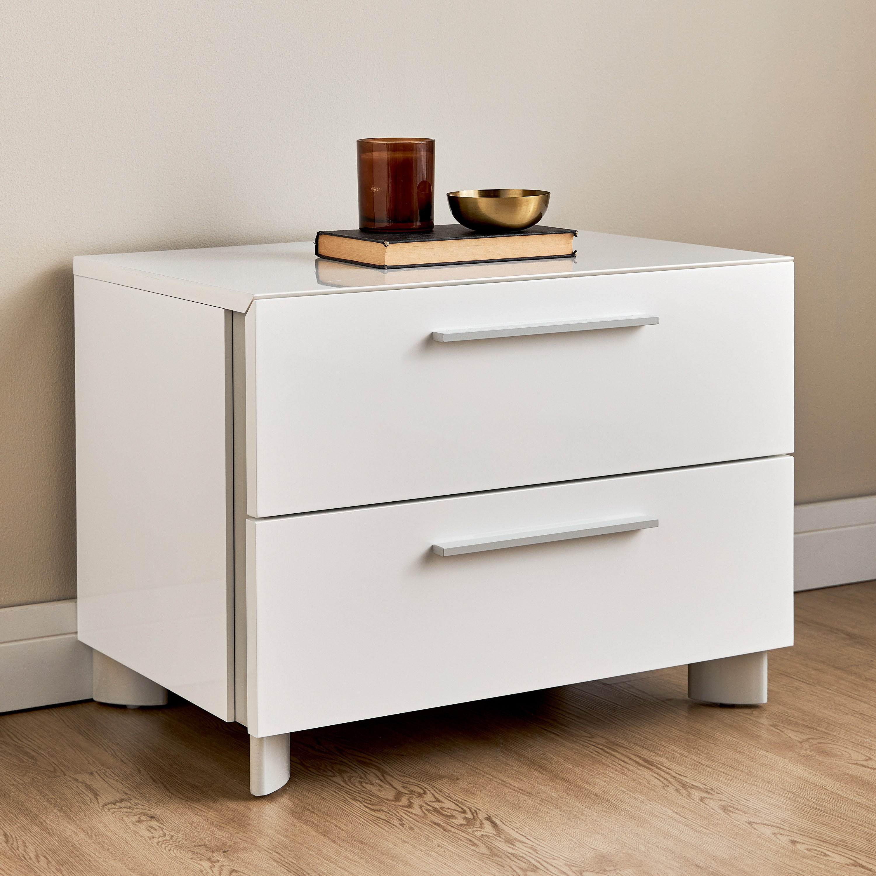 Tall nightstands deals set of 2