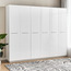 Next 6-Door Wardrobe with Drawers-furniture-bedroom-wardrobes-image-1