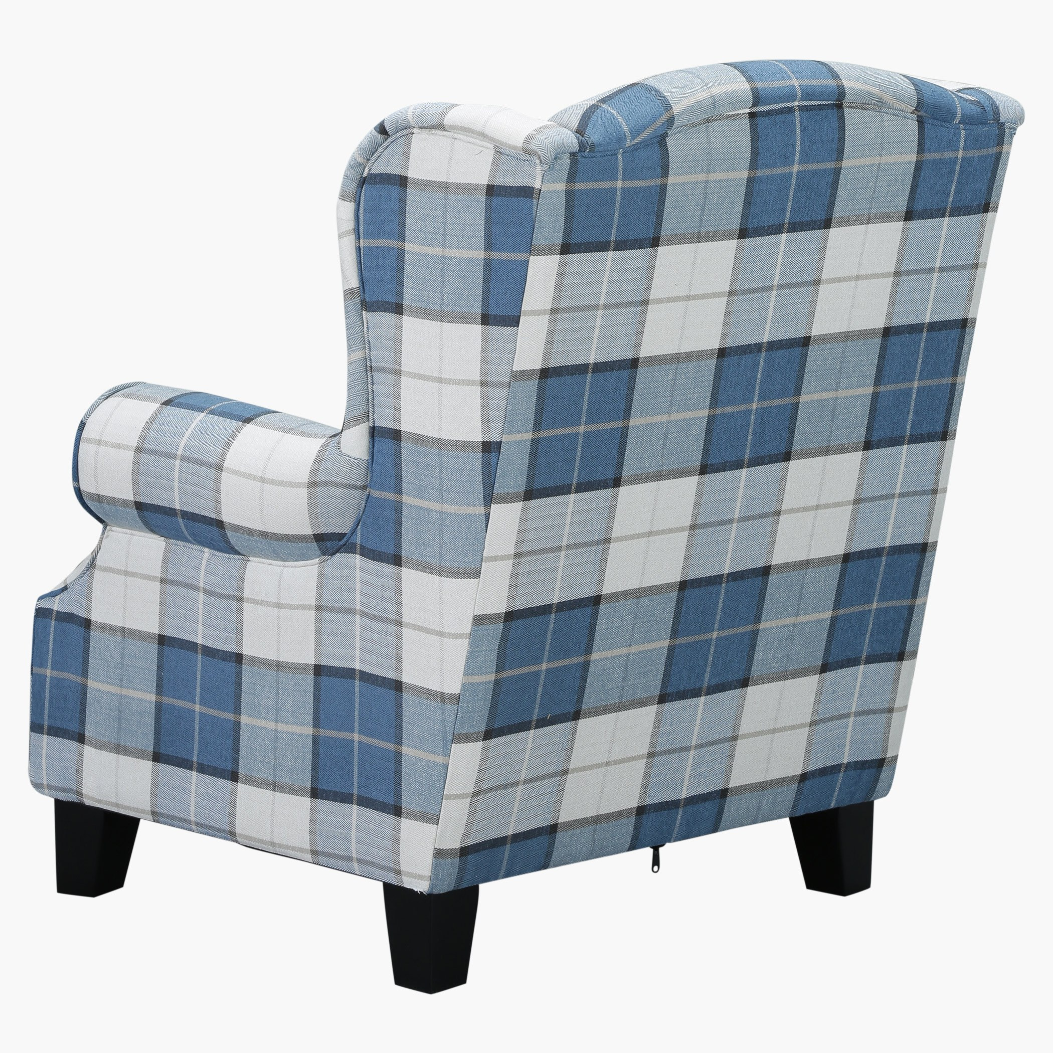 Chequered armchair sale