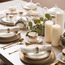 طقم عشاء 120 قطعة من خزف نيو بون الفاخر - أرابيا - 12 شخصًا-household-giftingaccessories-giftings-image-1
