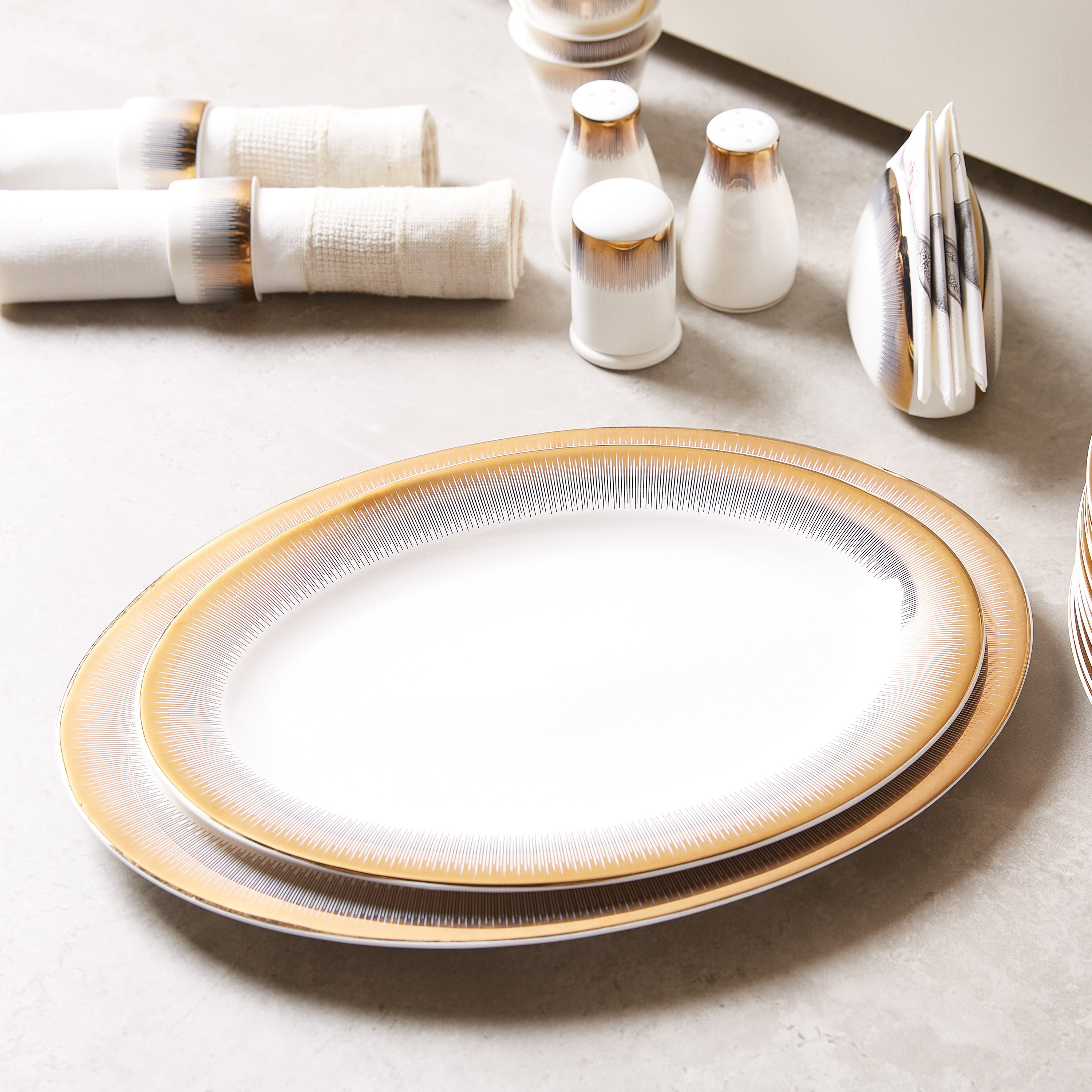 طقم عشاء 120 قطعة من خزف نيو بون الفاخر - أرابيا - 12 شخصًا-household-dining-dinnerware-dinnersets-image-7