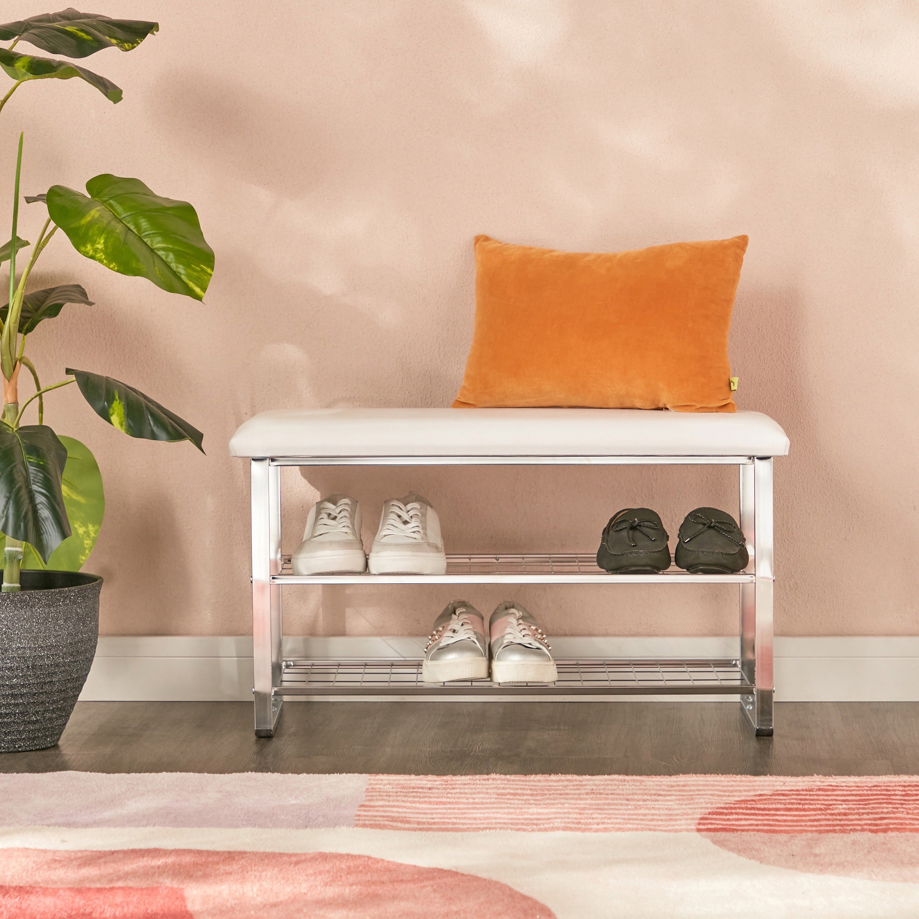 Fritz 2-Tier Shoe Rack - 81x47 cm-household-storage-storagesolutions-shoeracksandstorage-image-4