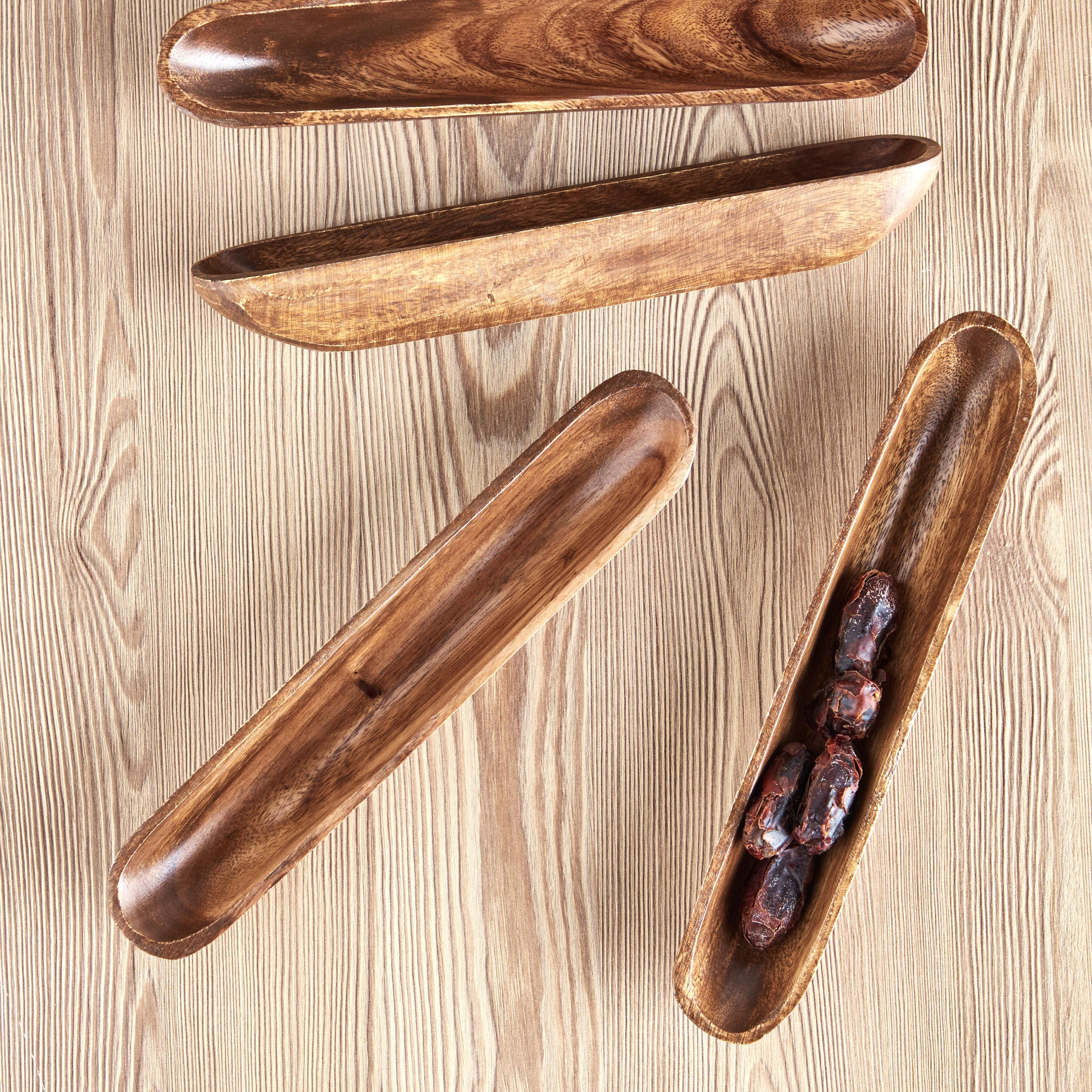 Acacia Olive Server - Set of 4-household-dining-serveware-chipsanddip-image-2