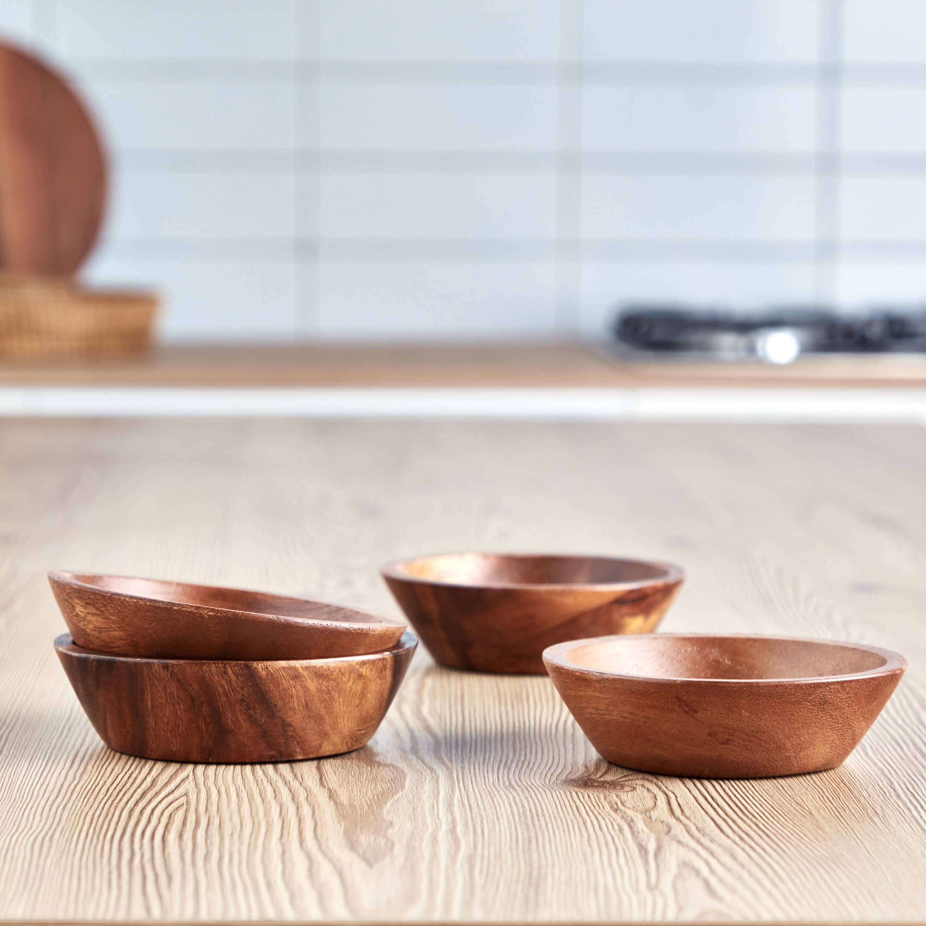 Acacia Tapered Bowl - Set of 4-household-dining-dinnerware-bowls-image-1