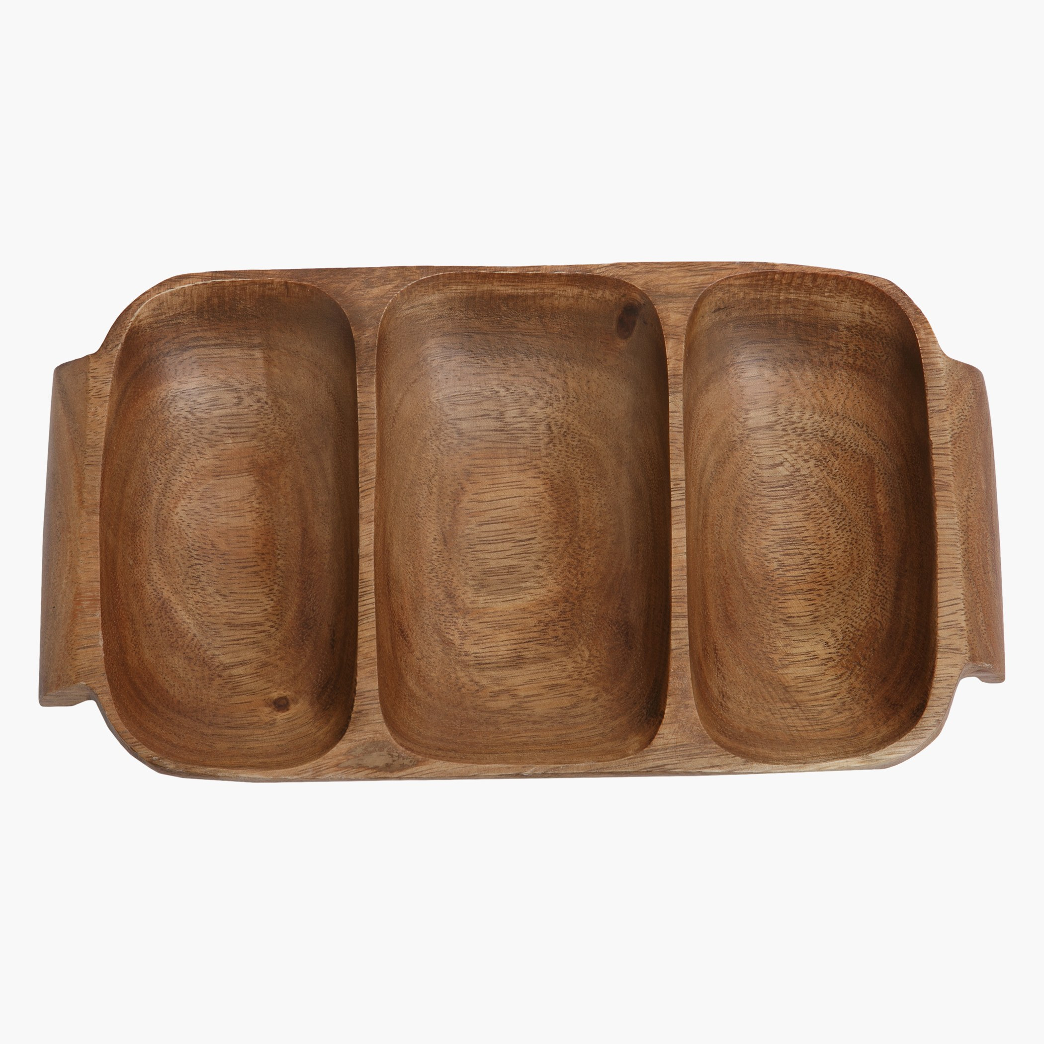 Acacia Tray with Handle - 30.4 x 17.7 x 3.8 cms-household-dining-serveware-chipsanddip-image-3