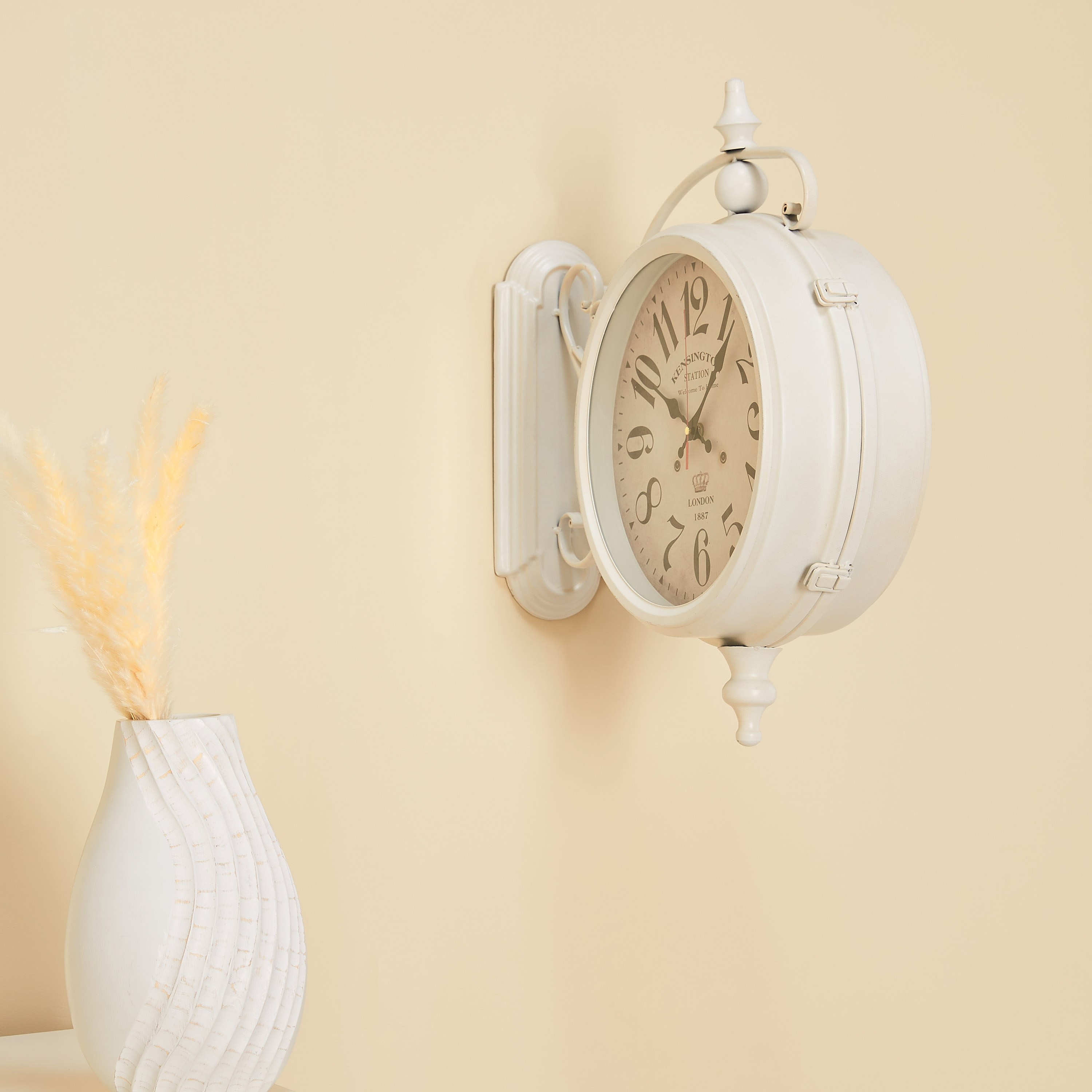 ساعة حائط بِوجهين - كنز-household-walldecorandmirrors-clocks-image-2