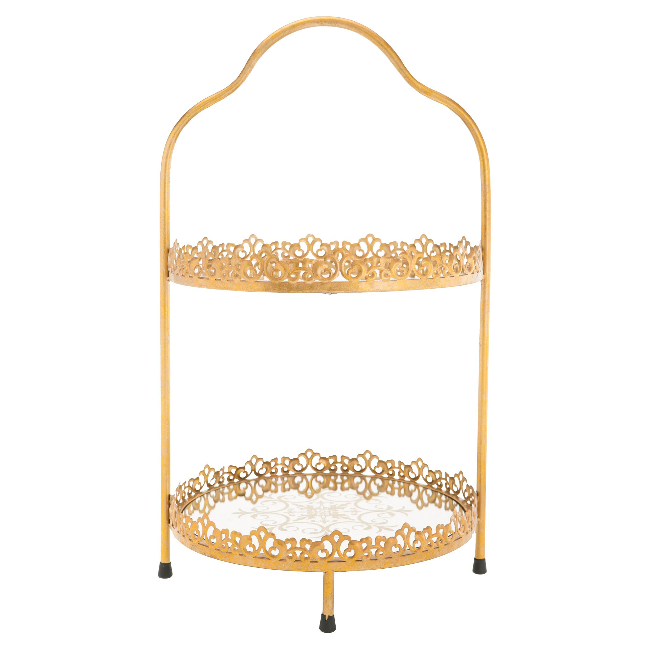 Shop High Tea Cake Stand with 2 Tiers Online | Home Centre UAE