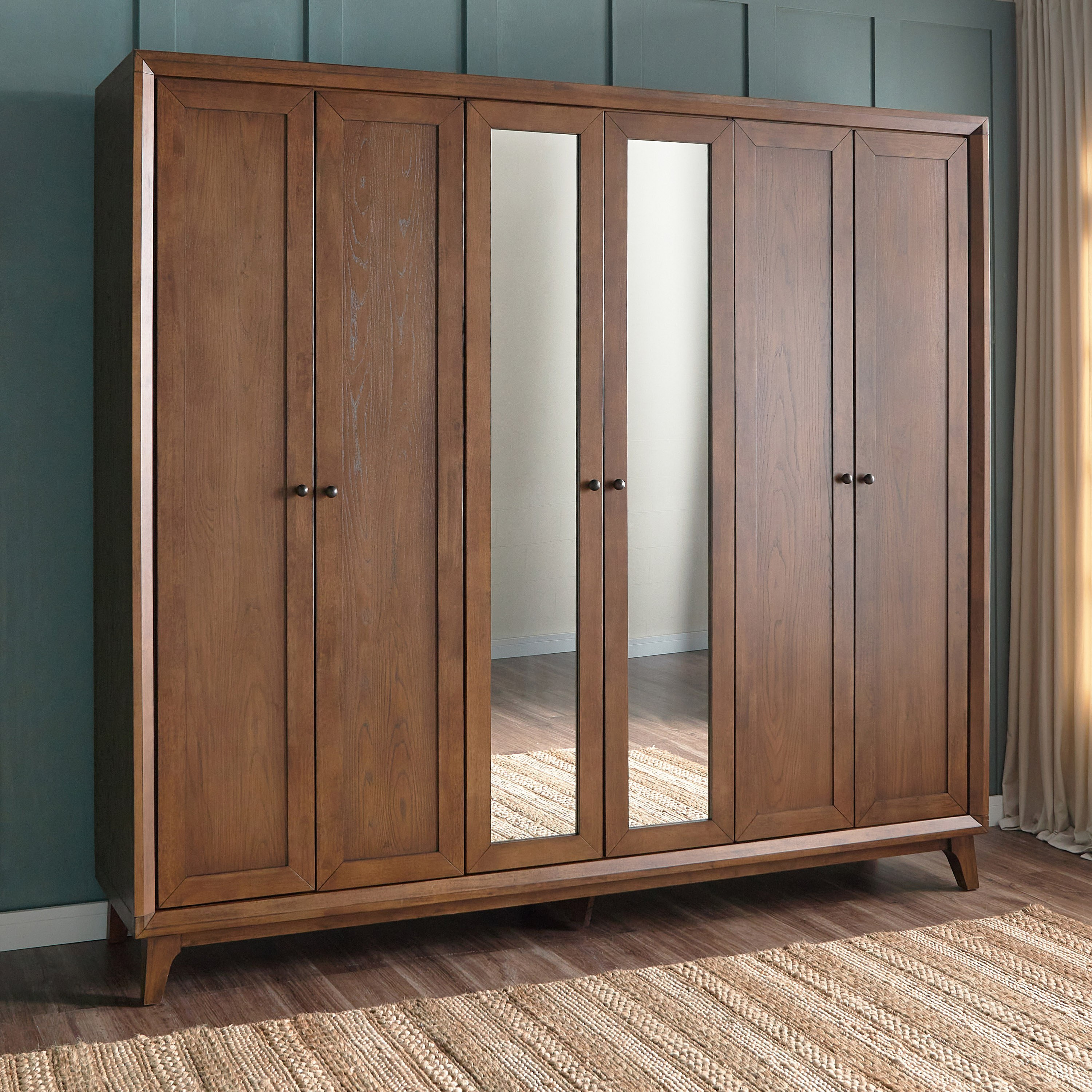 Lyra 6-Door Wardrobe