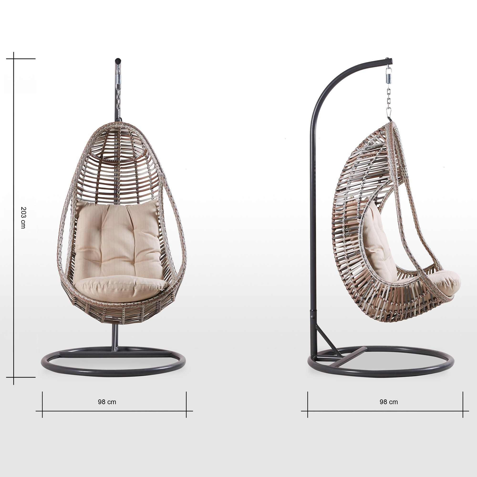 Hanging chair home center hot sale