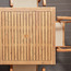 Lazy Saturday Foldable 4-Seater Dining Table-furniture-outdoor-diningfurniture-image-3