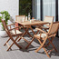 Lazy Saturday Foldable 4-Seater Dining Table-furniture-outdoor-diningfurniture-image-9