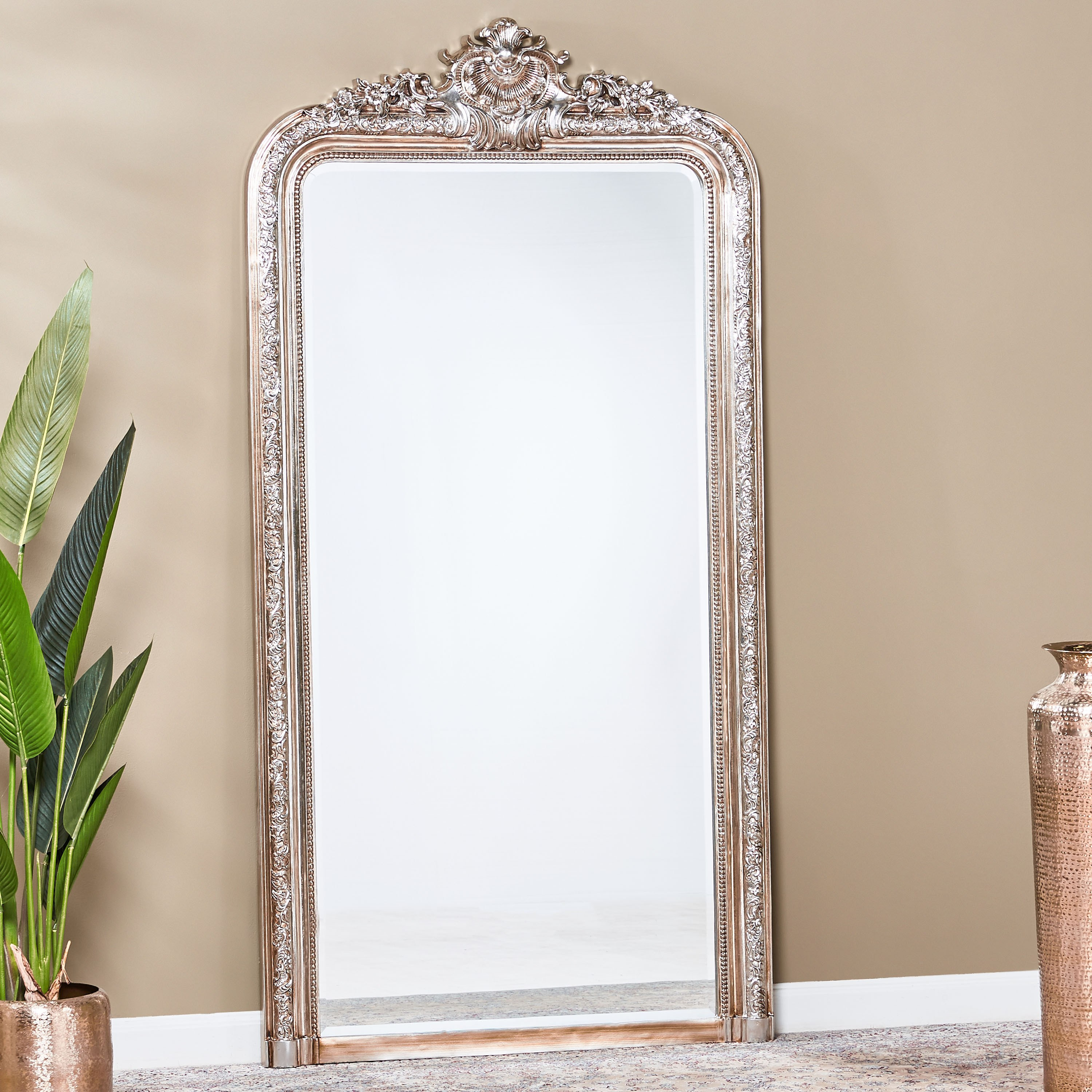 مرآة أرضية تُسند على الحائط - سوراج - 100x5x196 سم-household-walldecorandmirrors-mirrors-floormirrors-image-1