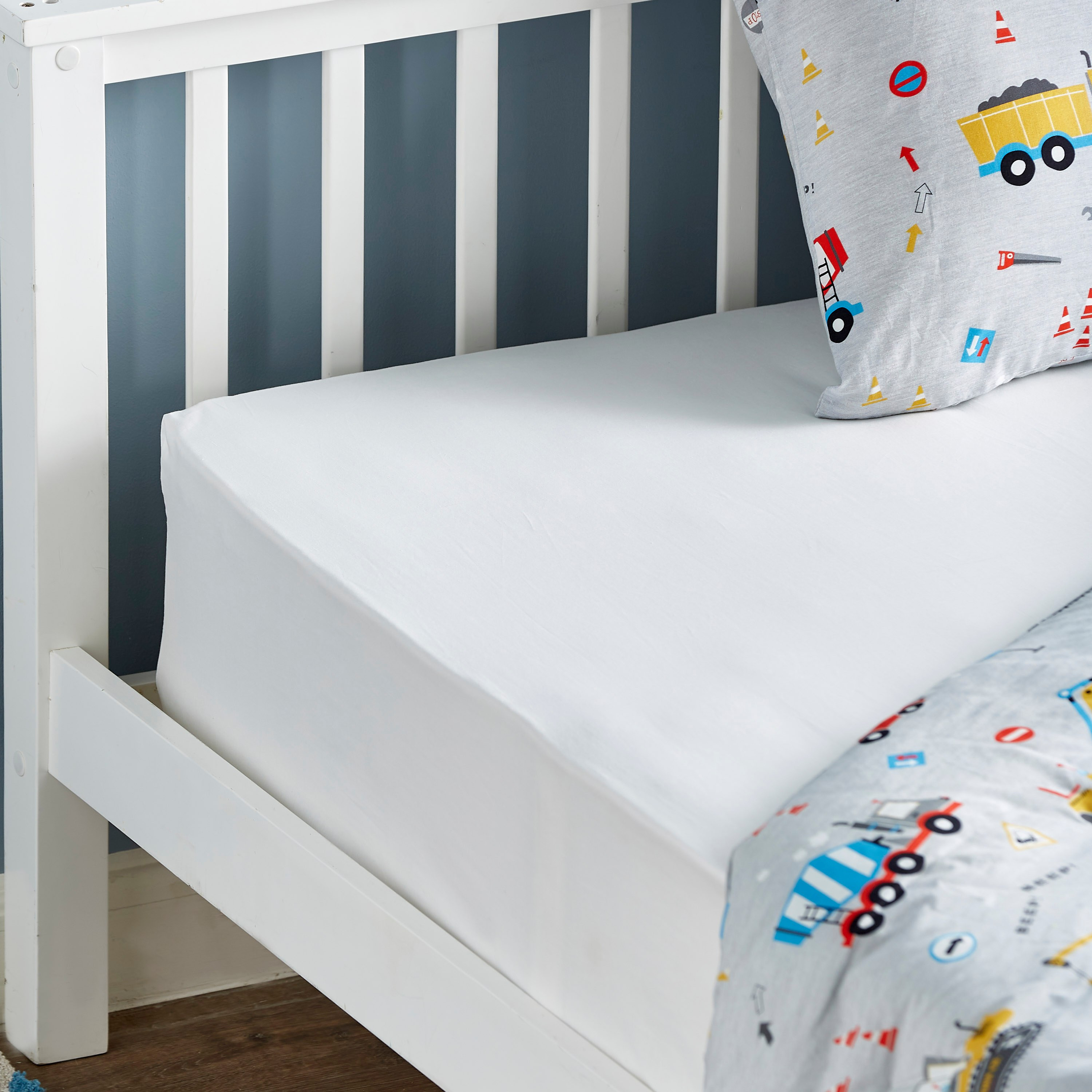 شرشف مطاطي - ألكسندرا - 90x200 سم -babyandkids-beddingandwindows-bedding-fittedandflatsheets-image-1