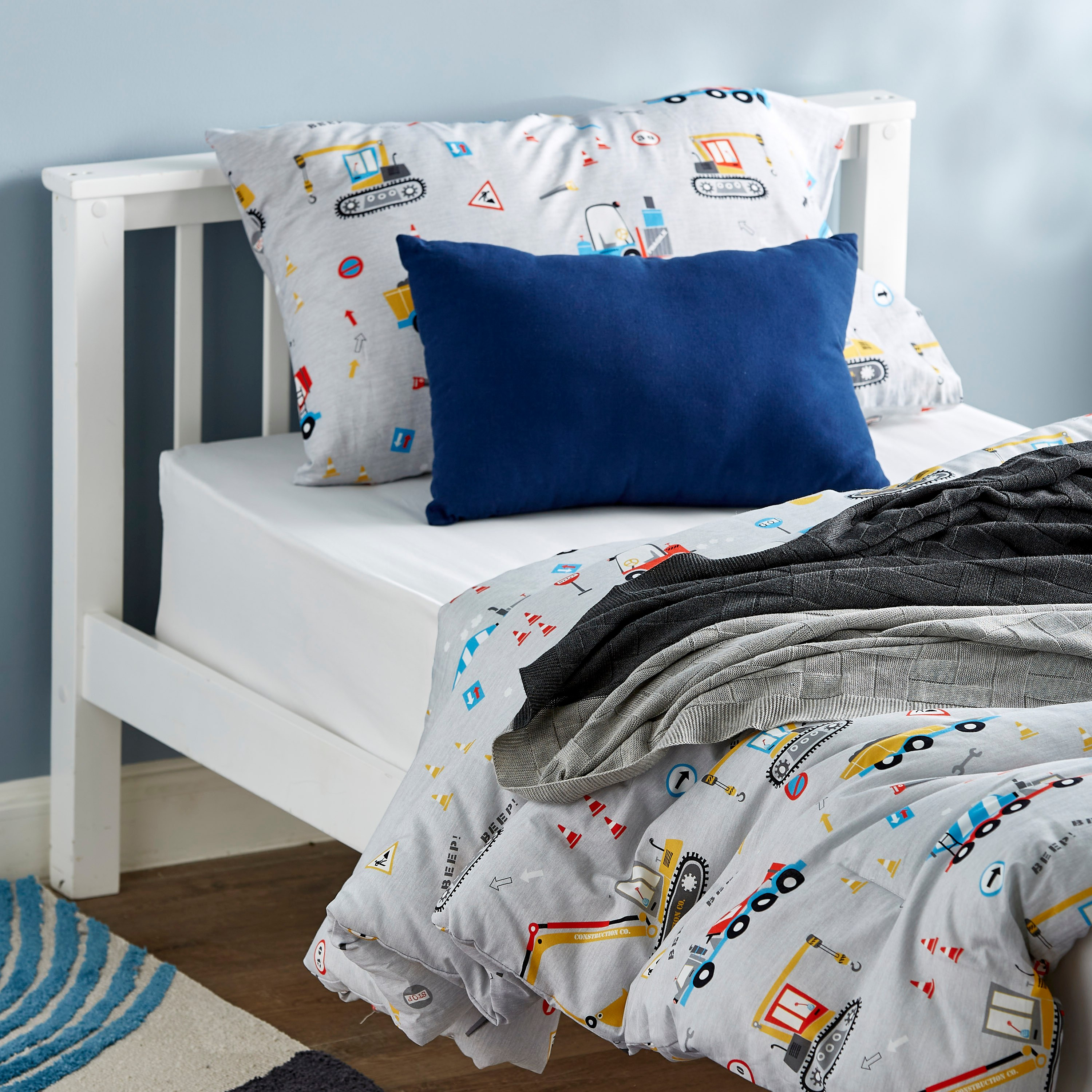 شرشف مطاطي - ألكسندرا - 90x200 سم -babyandkids-beddingandwindows-bedding-fittedandflatsheets-image-4