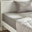 Serenity Solid Single Fitted Sheet - 90x200 cm-babyandkids-beddingandwindows-bedding-fittedandflatsheets-image-1