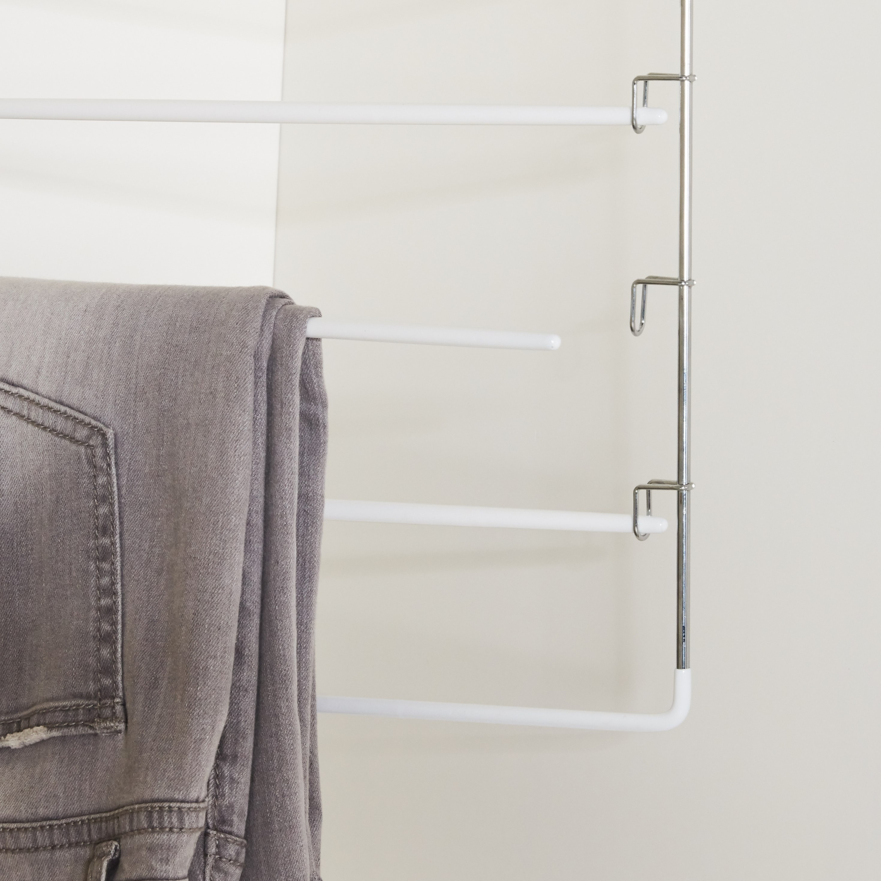 4-Swing Tier Trouser Hanger-household-storage-closetstorage-hangers-image-2