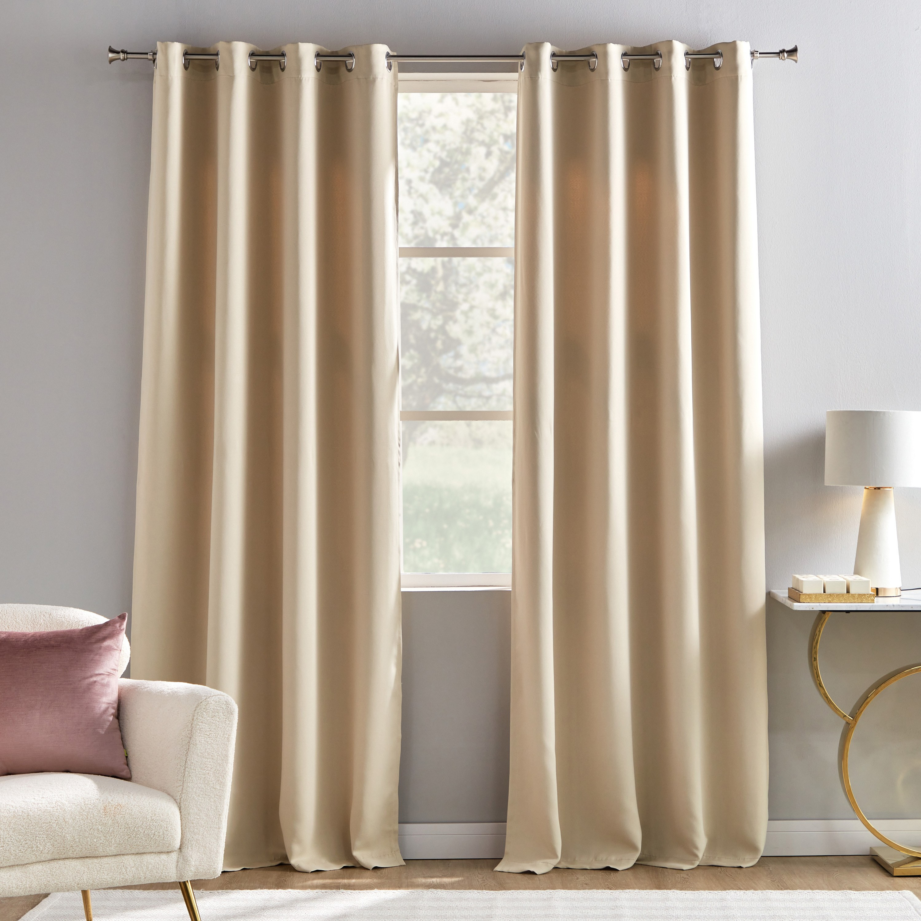 Manzana Waldo Blackout Curtain Pair - 135x240 cm