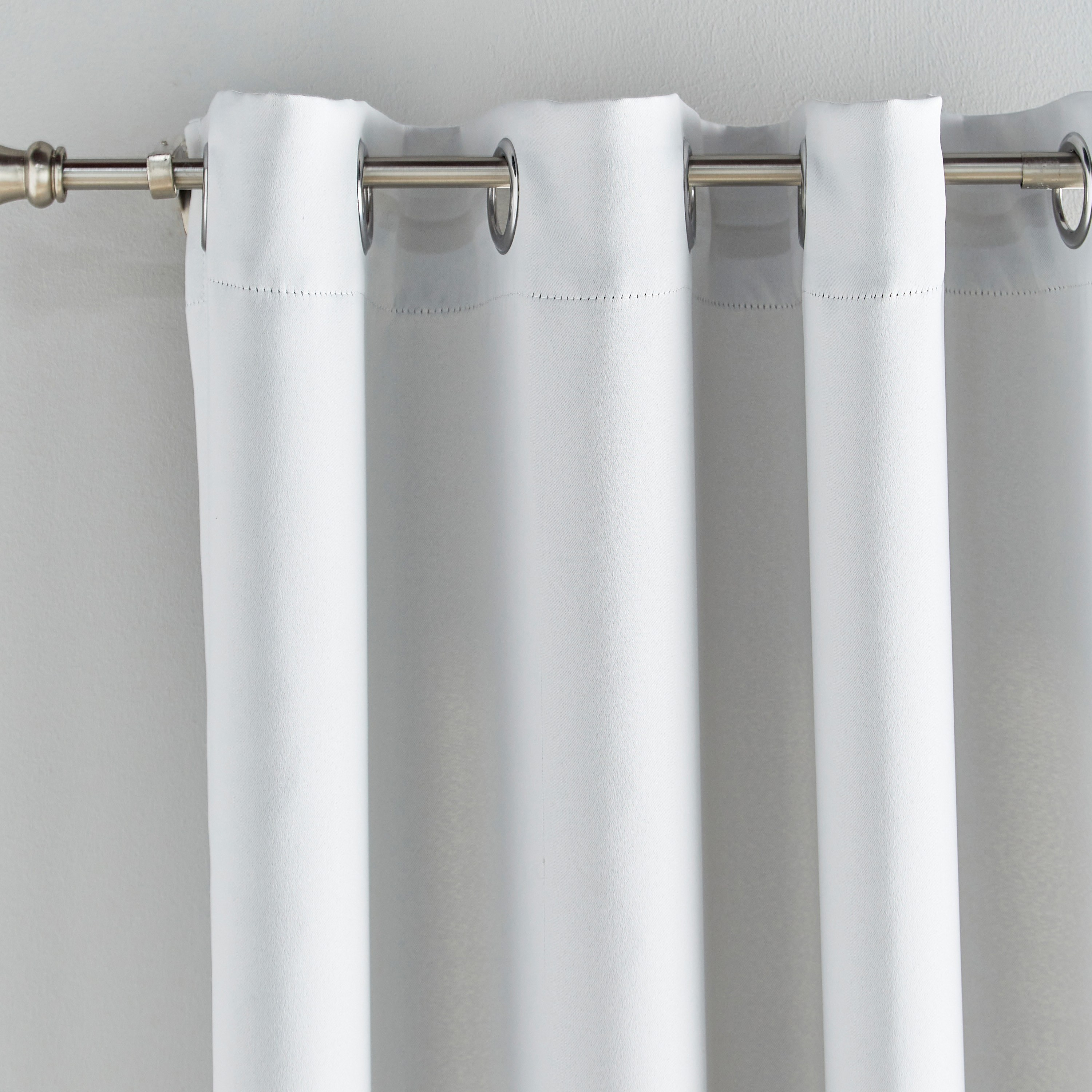 طقم ستائر معتمة غير مبطنة قطعتين - مانزانا والدو - 135x240 سم -household-windows-curtains-image-2