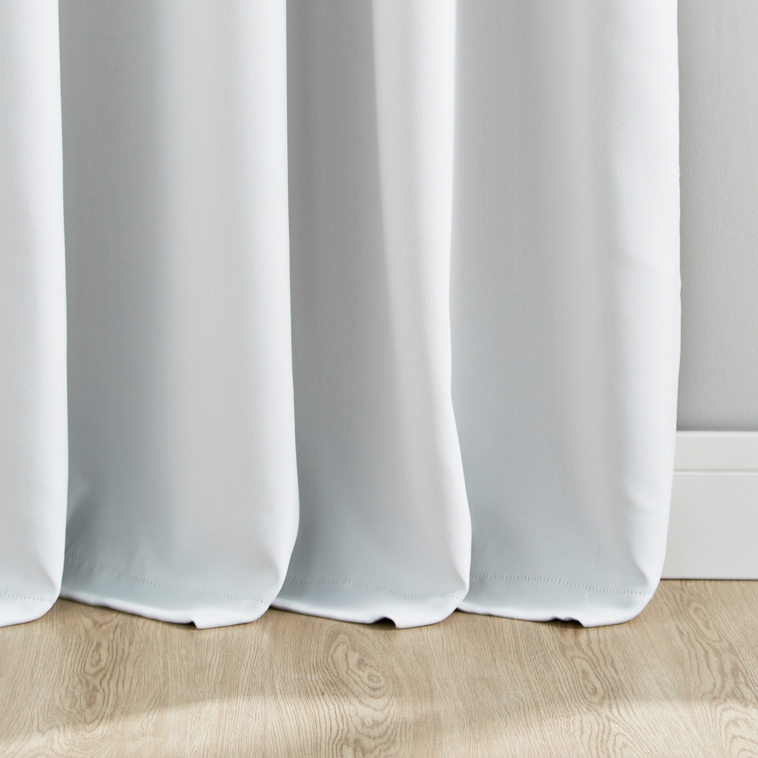 طقم ستائر معتمة غير مبطنة قطعتين - مانزانا والدو - 135x240 سم -household-windows-curtains-image-4