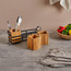 Finesse 3-Piece Kitchen Cutlery Holder with Metal Rack-household-kitchen-kitchenorganising-countertoporganising-image-2