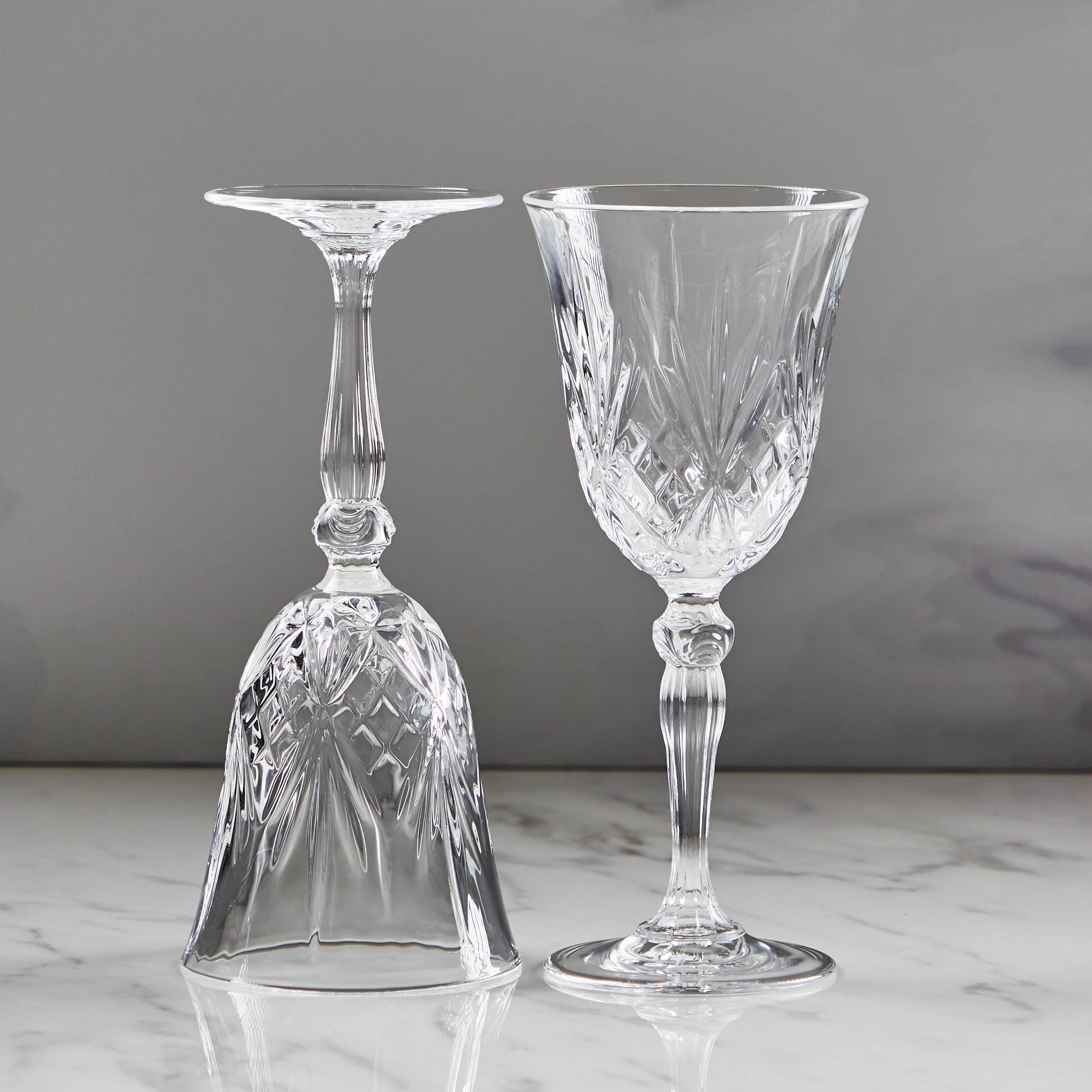 Melodia 6-Piece Stem Glass Set - 270 ml-household-dining-glassware-stemware-image-4