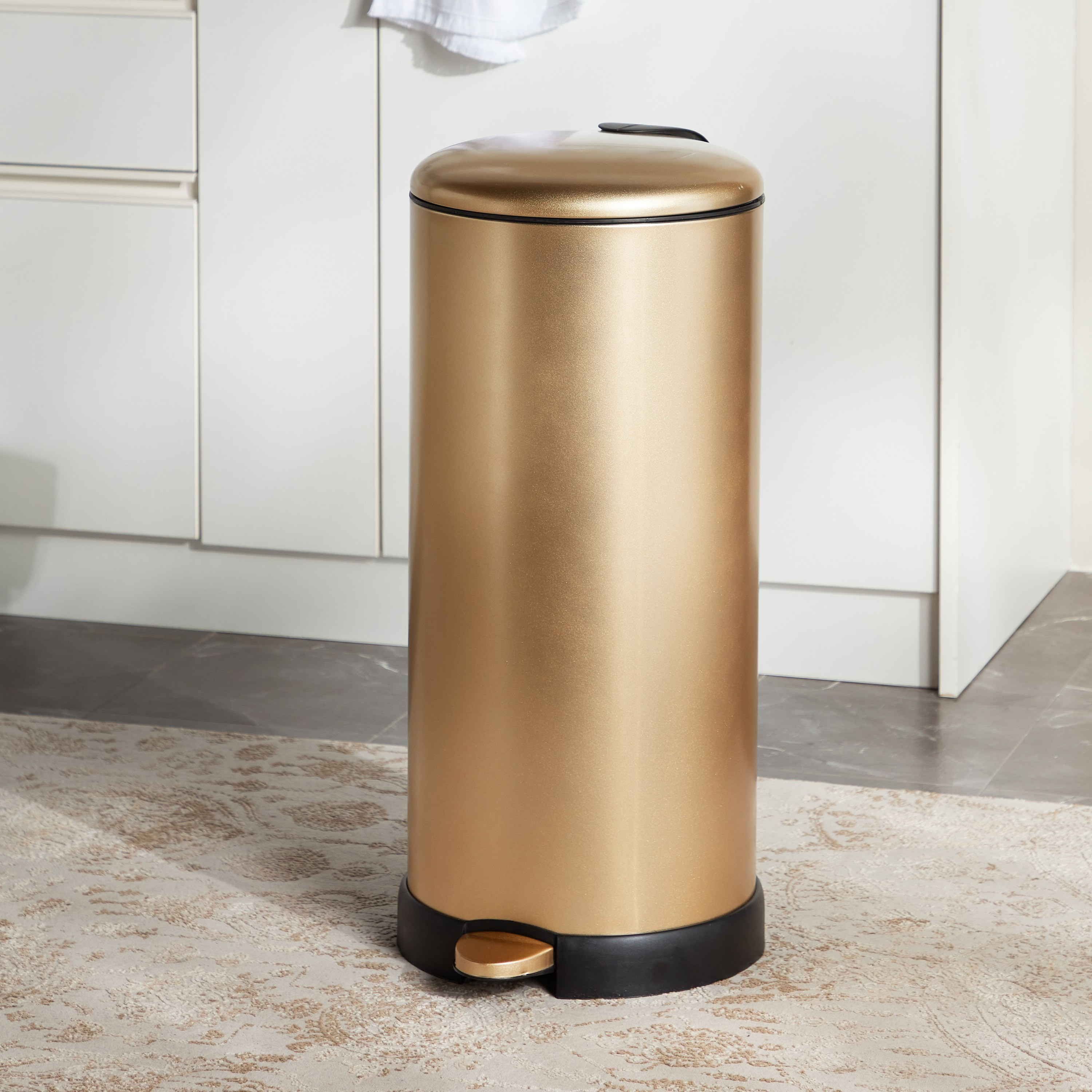 Soft Close Round Step Bin - 30 L-household-bathandlaundry-wastebinsandaccessories-image-5