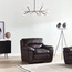 Sperry Half Leather Armchair-furniture-sofaandseating-armchairs-image-1