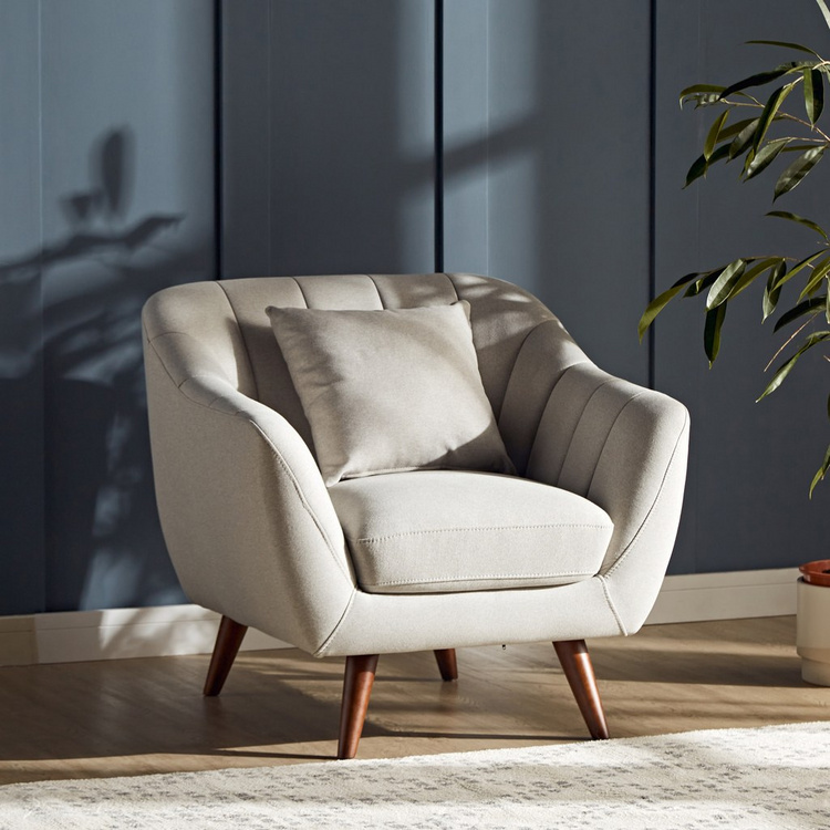 Shop Ivy 3-Seater Fabric Sofa Online | Home centre Saudi