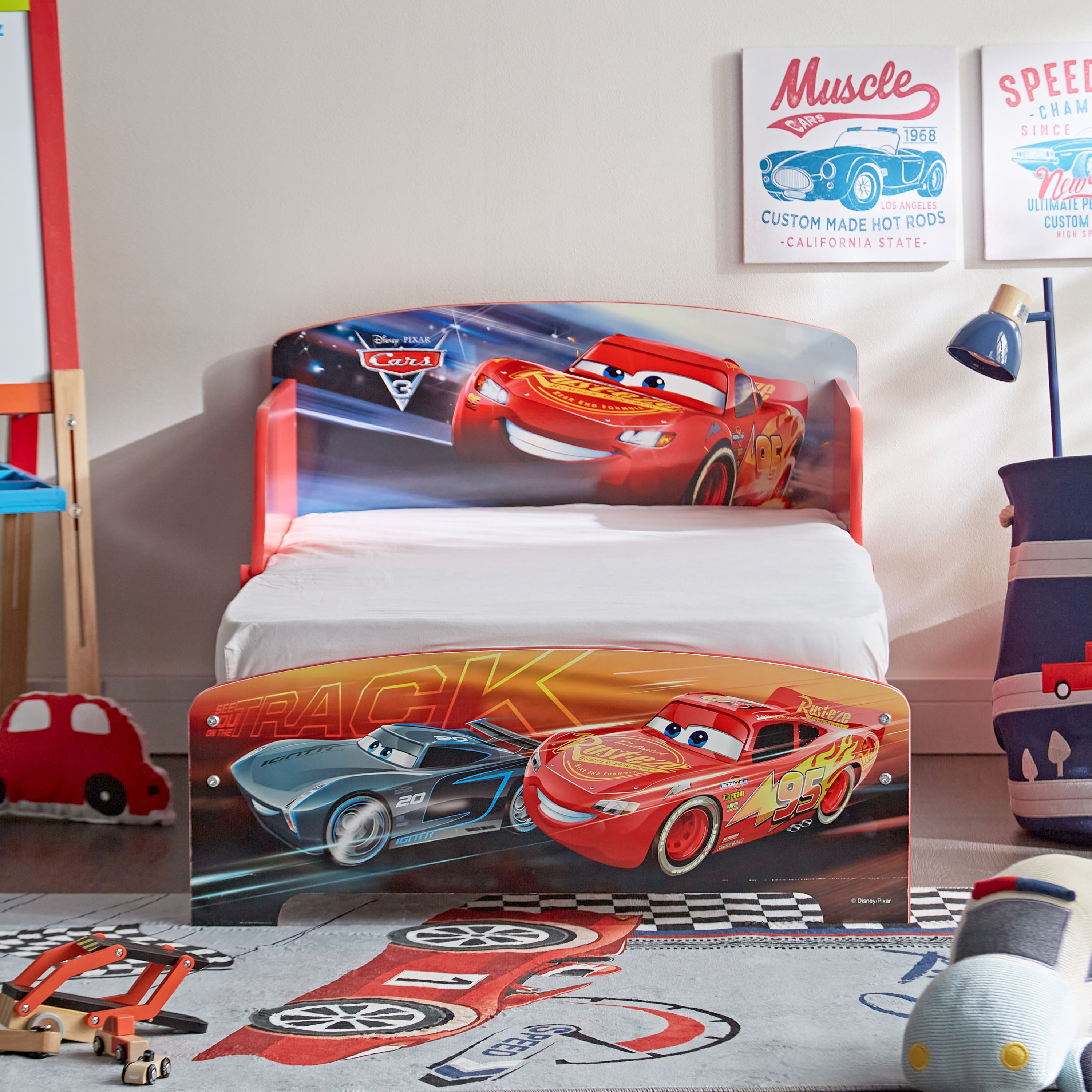 Shop Disney Cars Toddler Bed 70x140 cm Online Home Centre Saudi