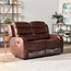 Chaplin 2-Seater Faux Leather Recliner-furniture-sofaandseating-recliners-image-1