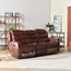 Chaplin 3-Seater Faux Leather Recliner-furniture-sofaandseating-recliners-image-1
