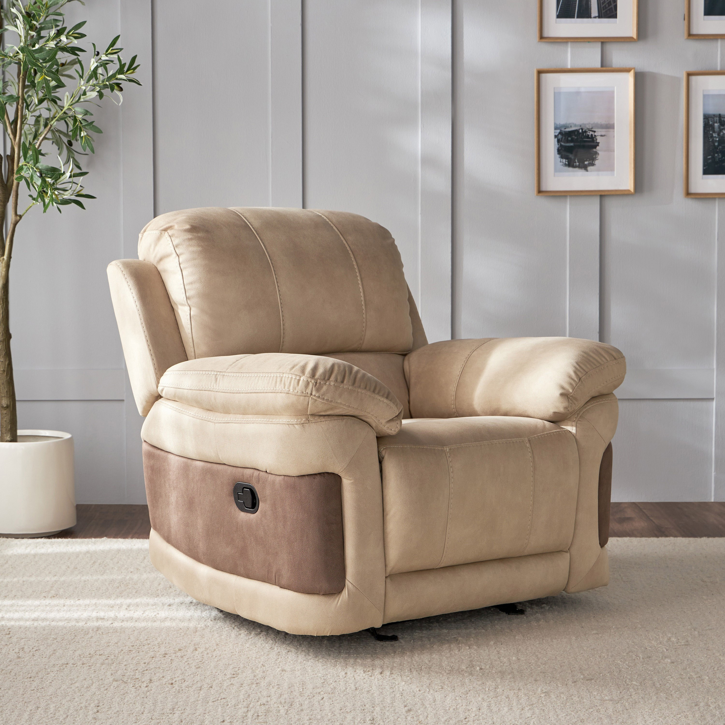 Dawson Fabric Rocking Recliner