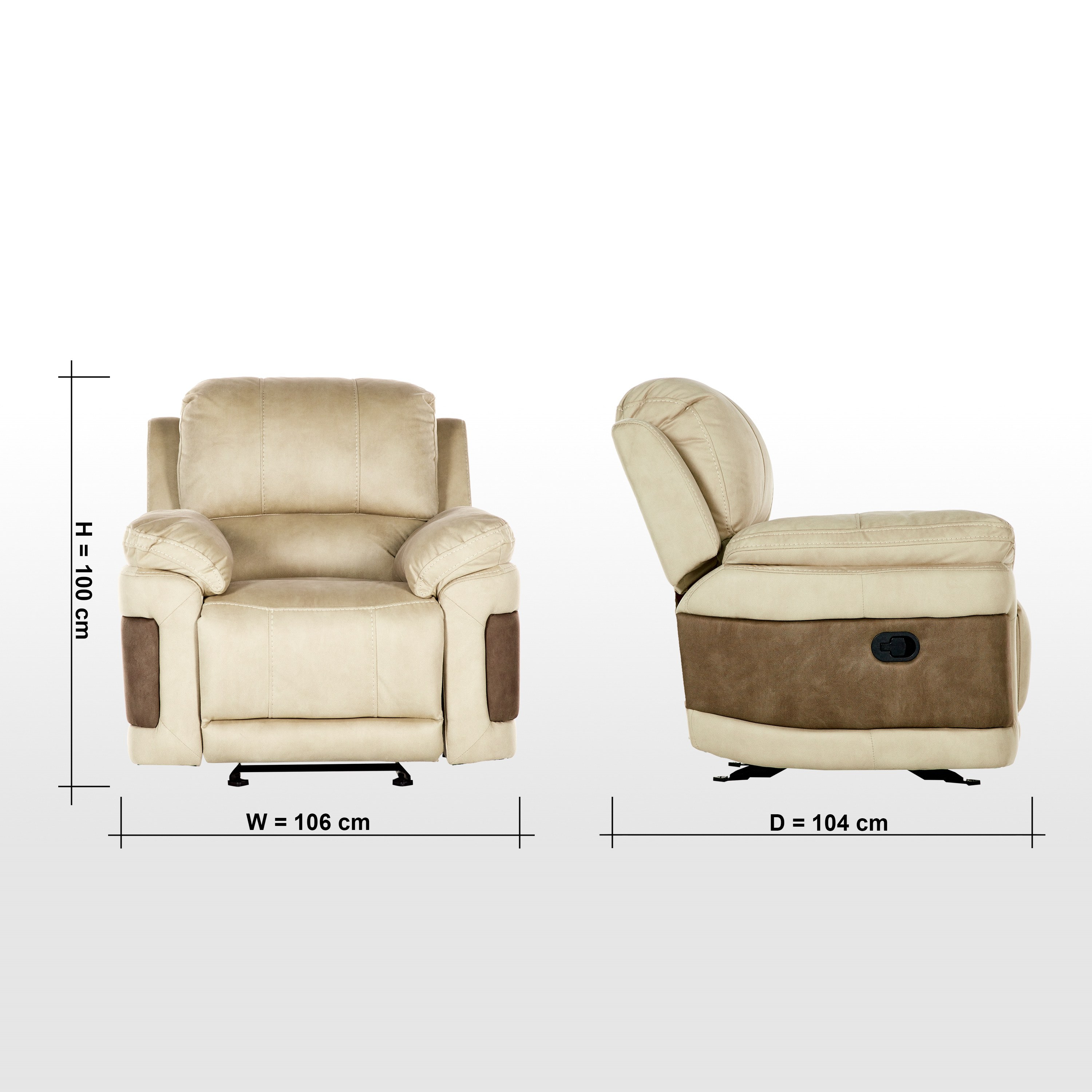 Recliner sofa on sale home center