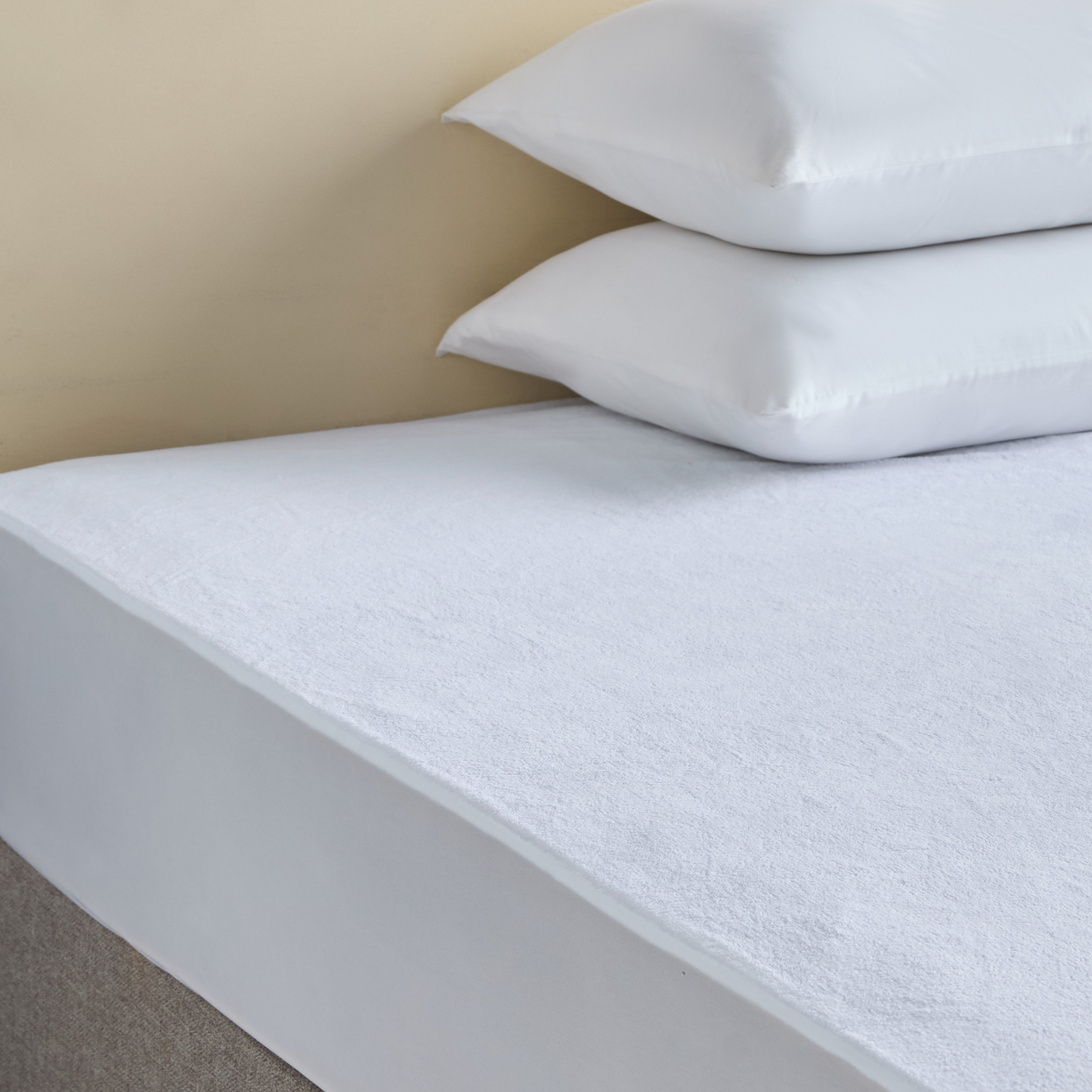 Coral Microfibre Single Mattress Protector - 90x200 cm-household-bedding-mattresstoppersandprotectors-mattressprotectors-image-3
